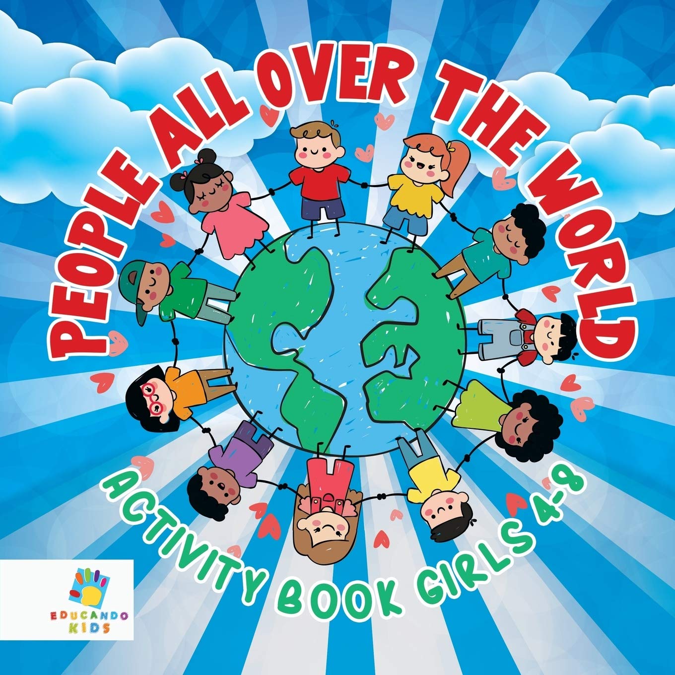 People All Over the World Activity Book Girls 4-8 Leisure & Fun