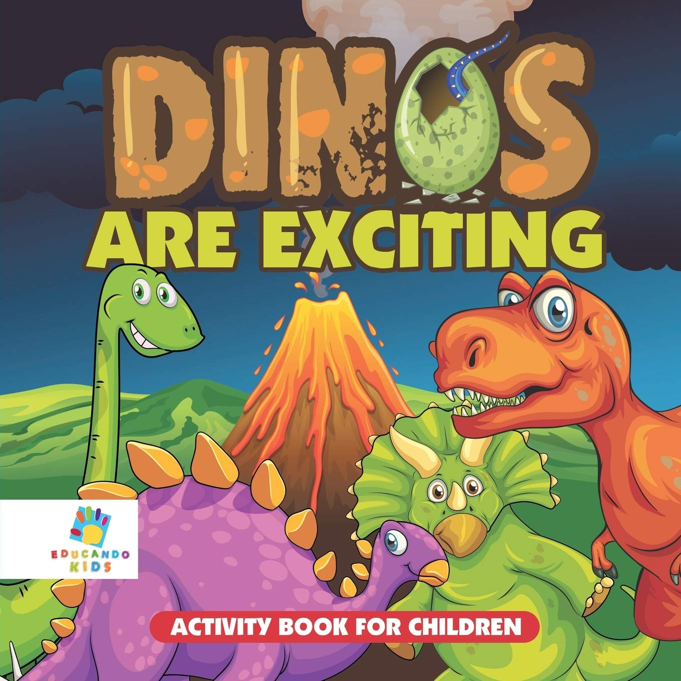 Dinos Are Exciting! | Activity Book for Children Leisure & Fun