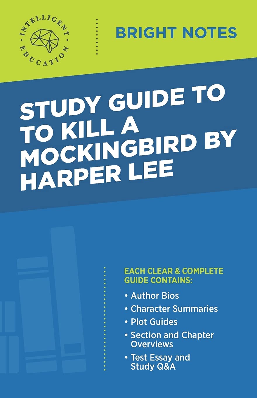 Study Guide to To Kill a Mockingbird by Harper Lee Contemporary literature Books