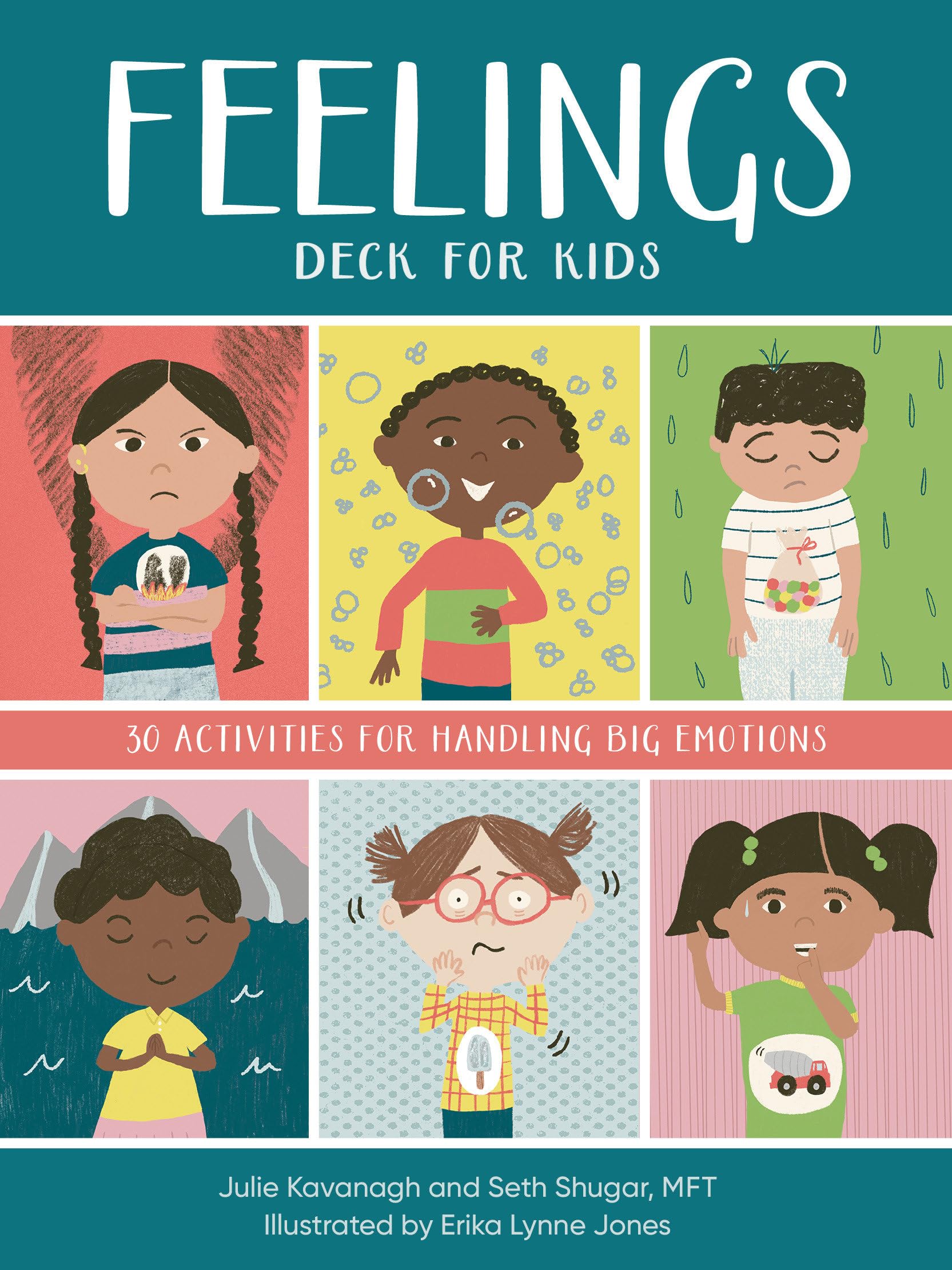 Feelings Deck for Kids: 30 Activities for Handling Big Emotions Non-fiction