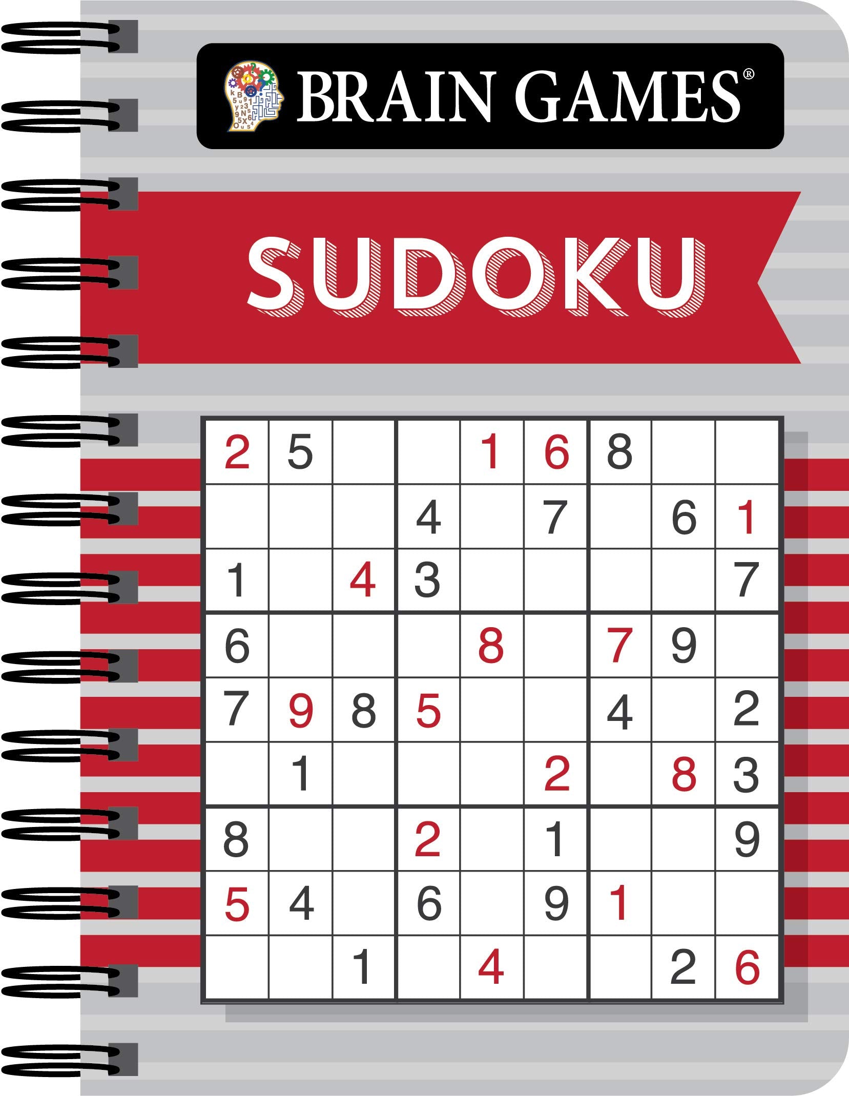 Brain Games - To Go - Sudoku (Red) Leisure & Fun