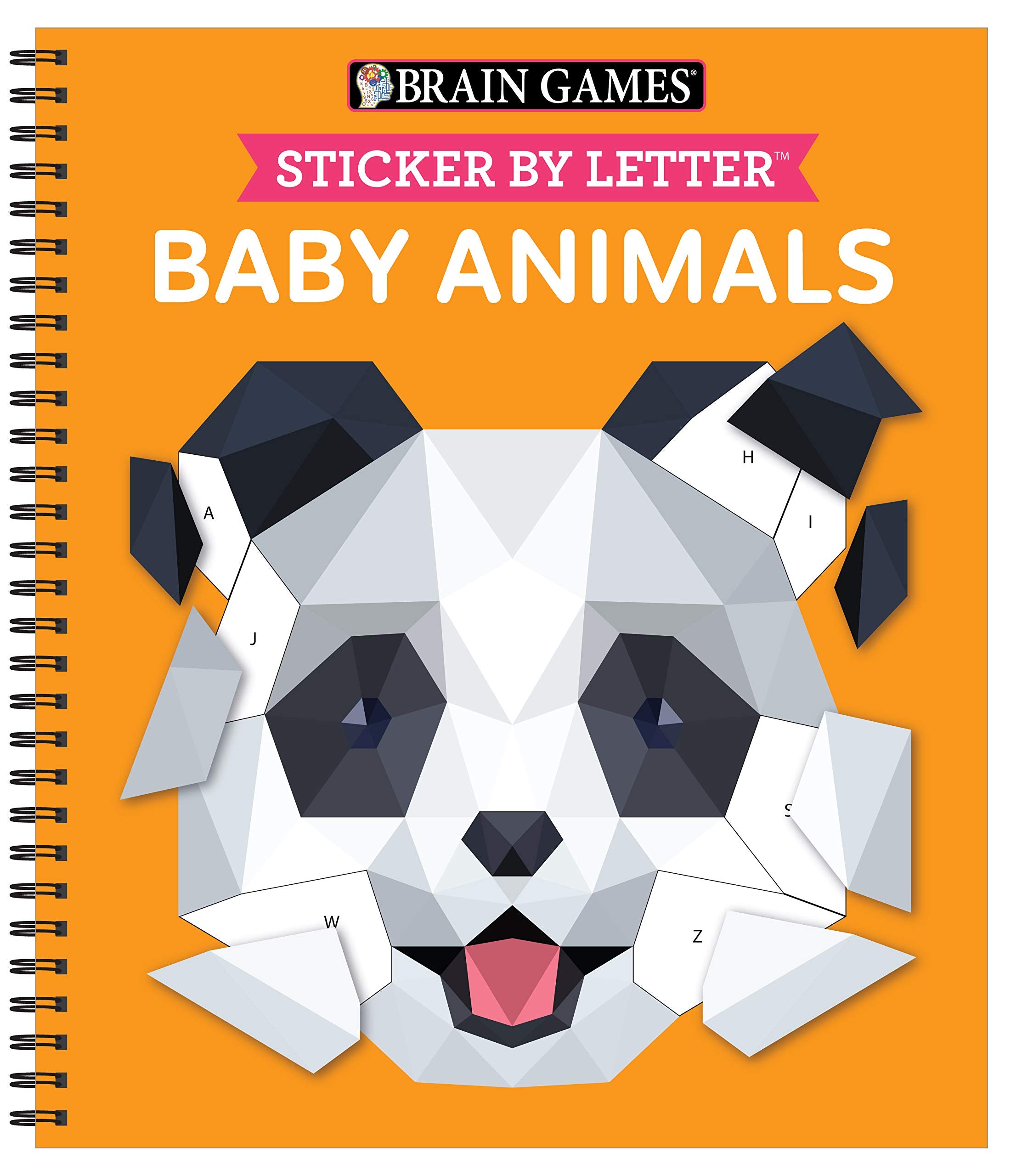Brain Games - Sticker by Letter: Baby Animals Parents & Children