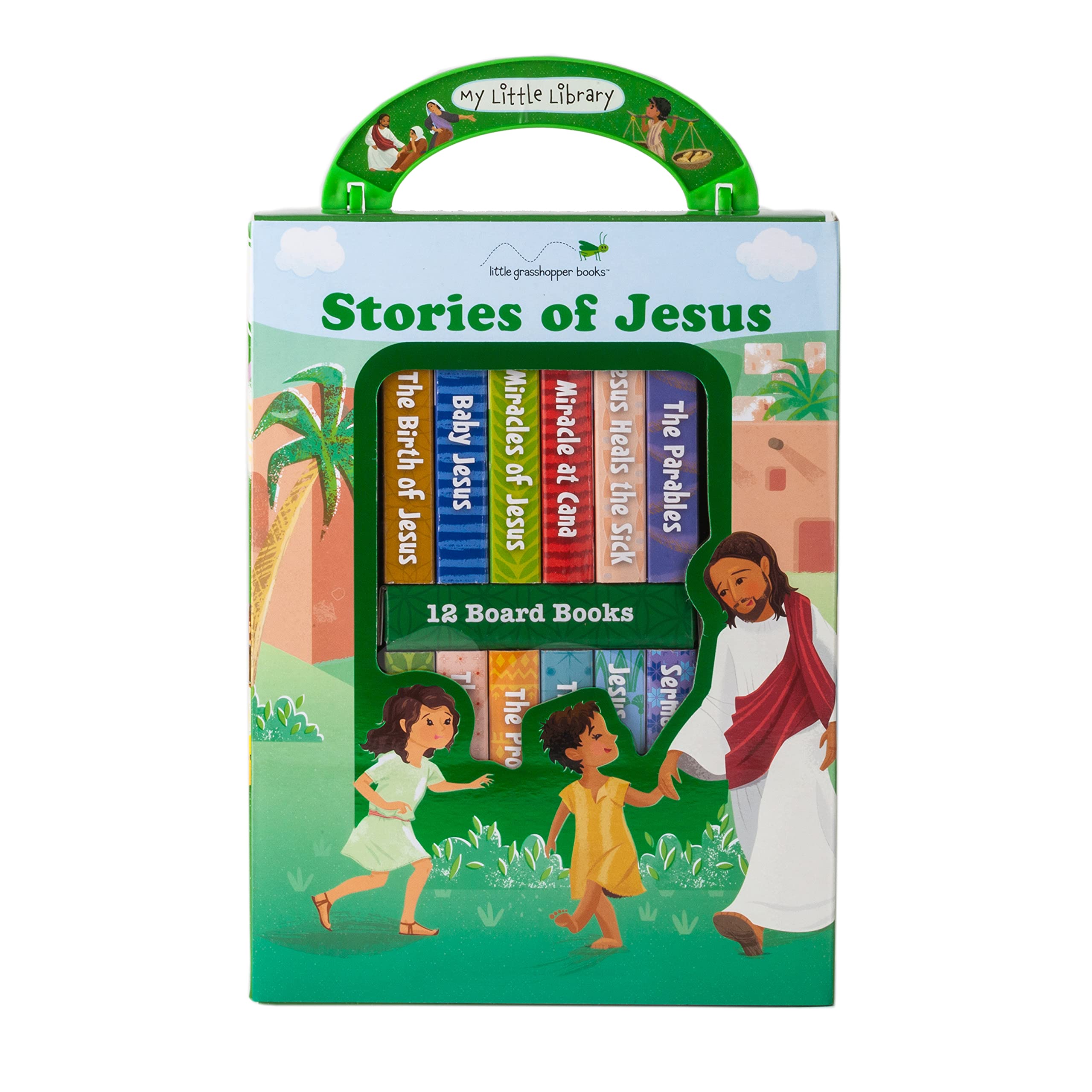 My Little Library: Stories of Jesus (12 Board Books) Parents & Children