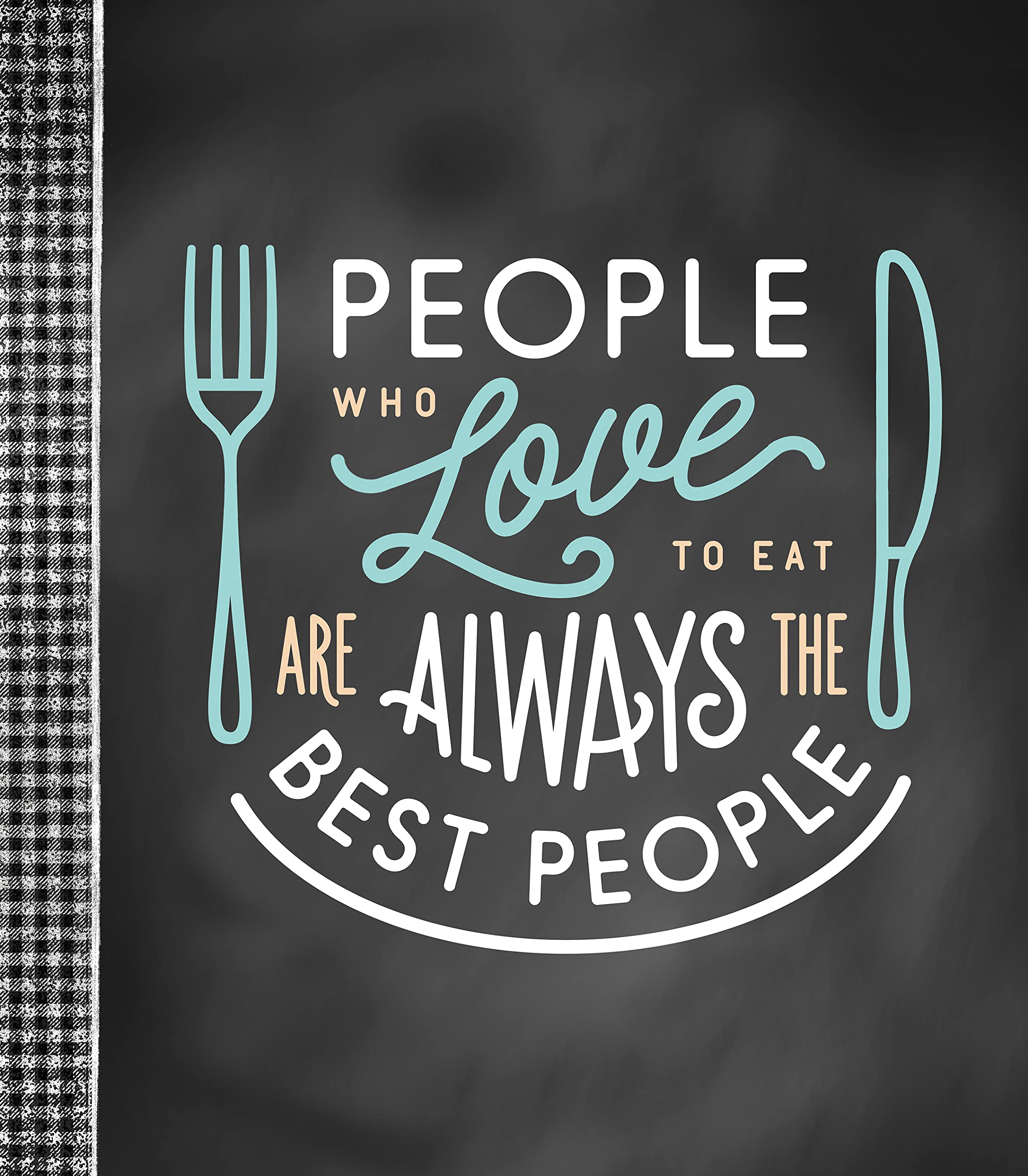 Small Recipe Binder - People Who Love to Eat Are Always the Best People Hobbies & Crafts