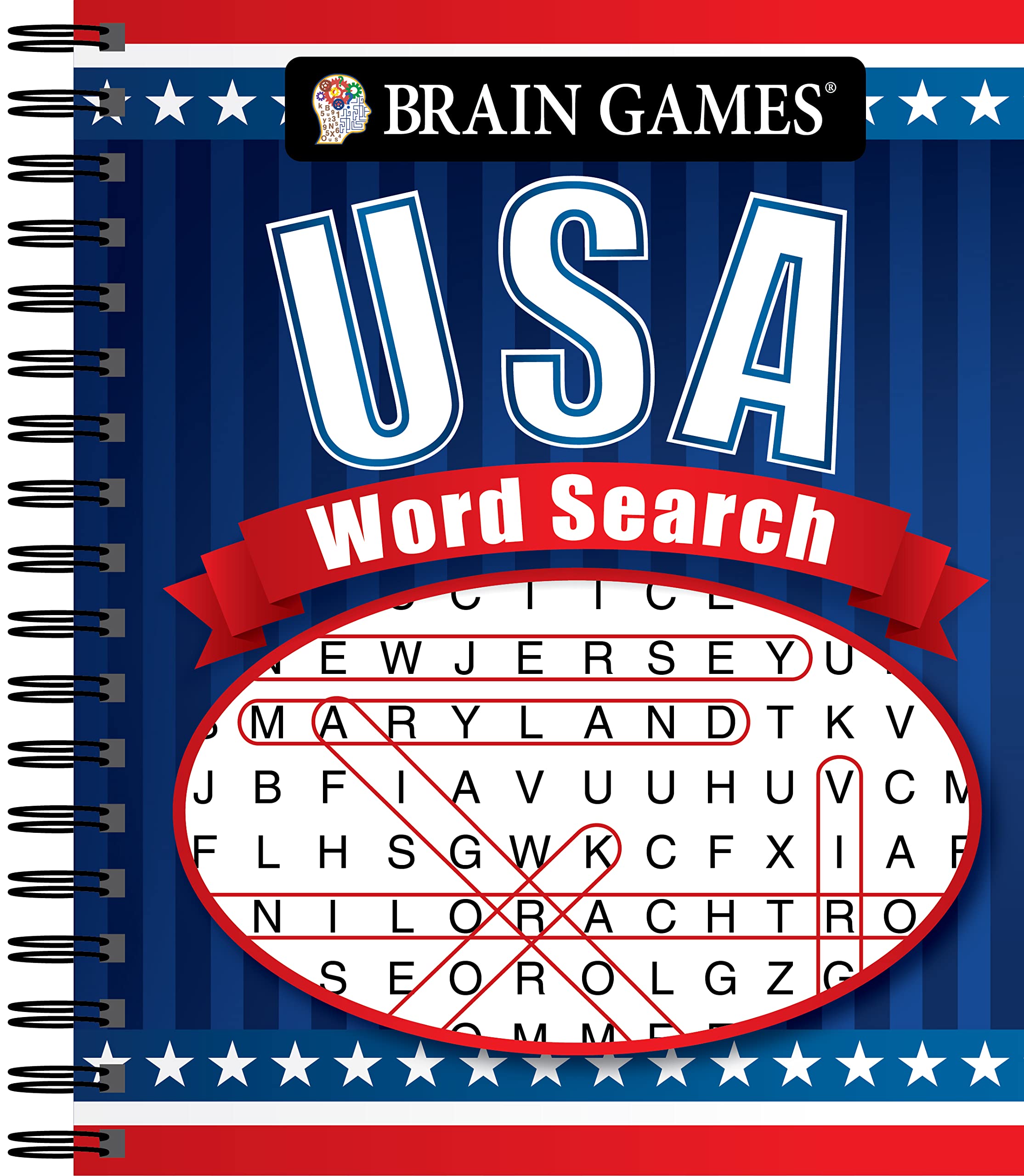 Brain Games - USA Word Search (#4): Volume 4 Leisure & Fun