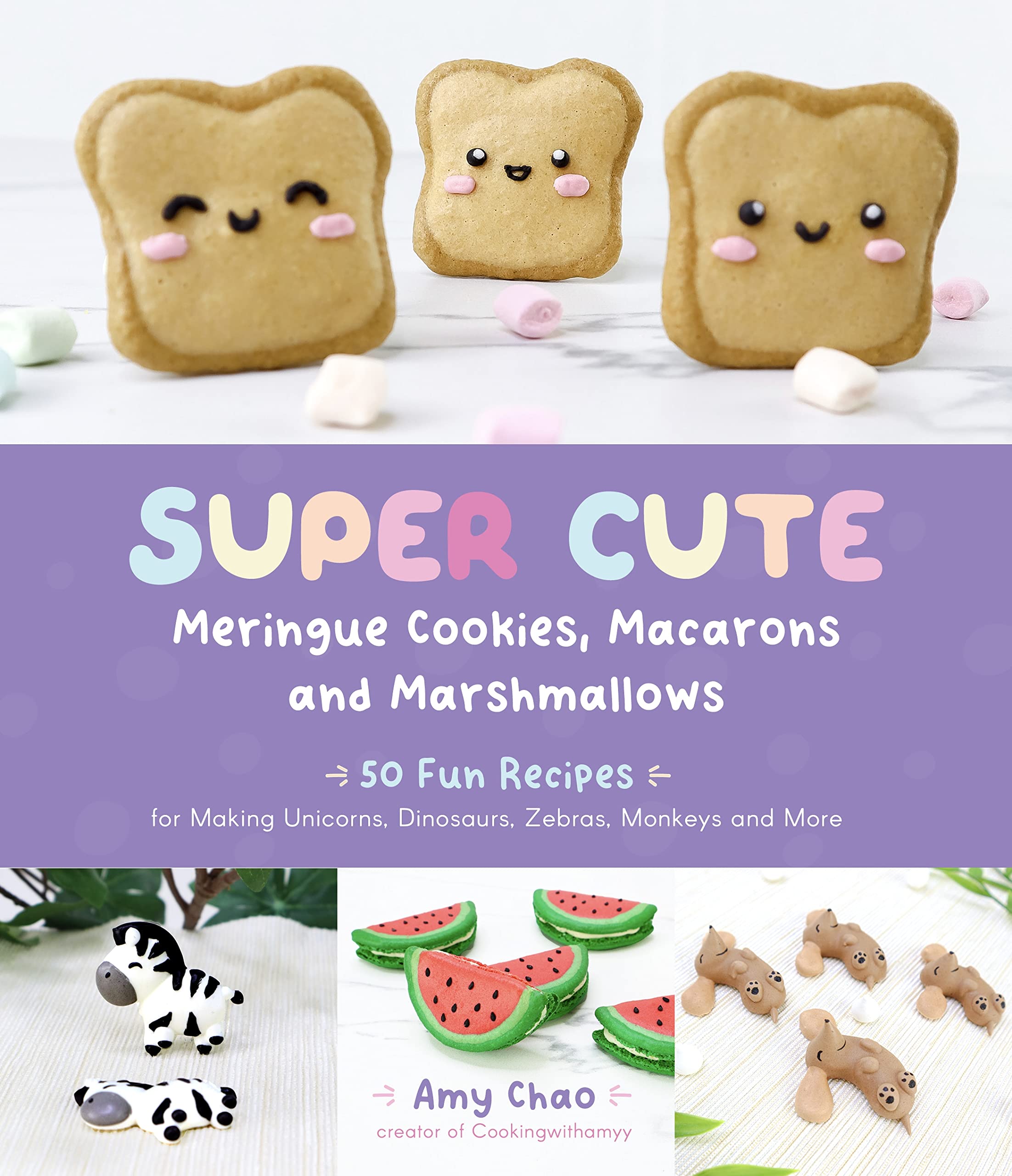 Super Cute Meringue Cookies, Macarons and Marshmallows Leisure, Home & Garden