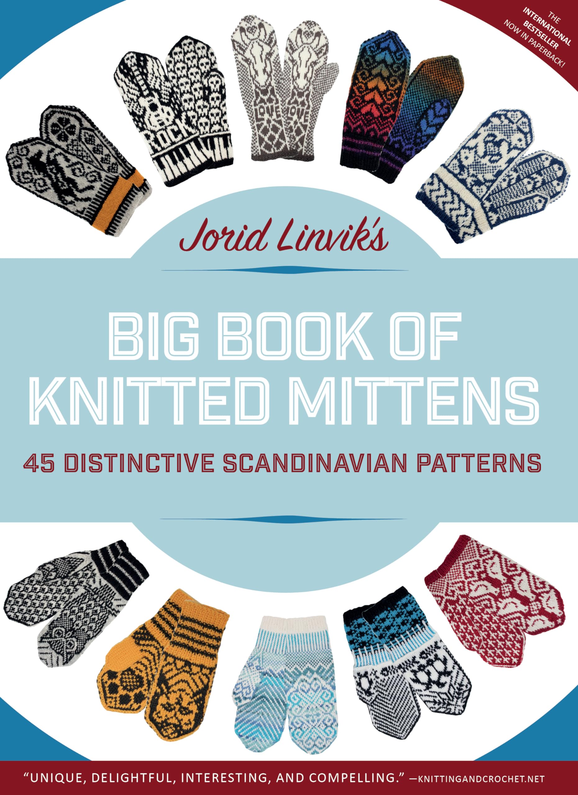 Jorid Linvik's Big Book of Knitted Mittens: 45 Distinctive Scandinavian Patterns Hobbies & Crafts