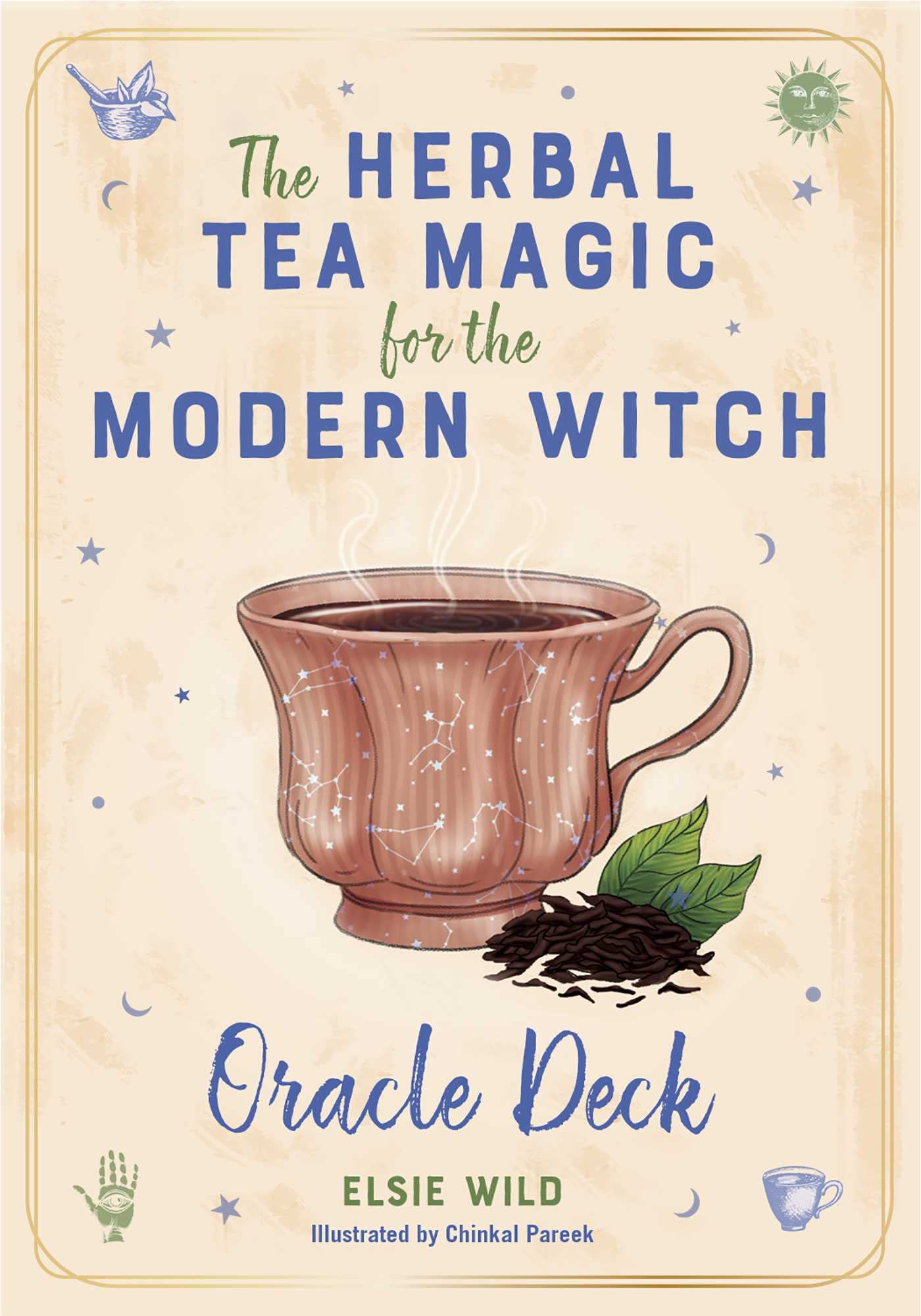 The Herbal Tea Magic for the Modern Witch Oracle Deck: A 40-Card Deck and Guidebook for Creating Tea Readings, Herbal Spells, and Magical Rituals (Tarot/Oracle Decks) Religion & Esotericism