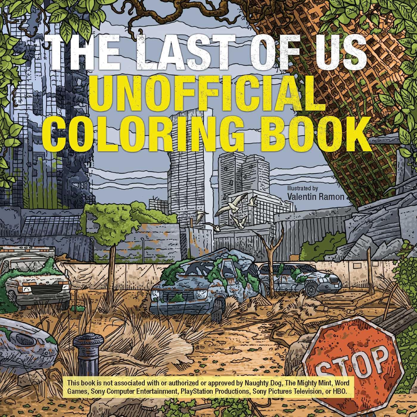 The Last of Us Unofficial Coloring Book Manga