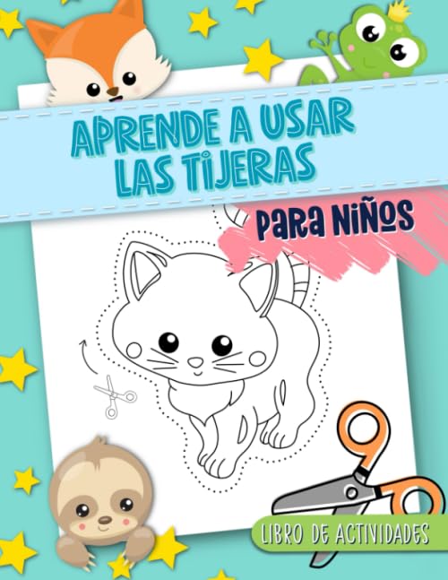 Aprende a usar las tijeras: Para niños: Libro de actividades Non-fiction