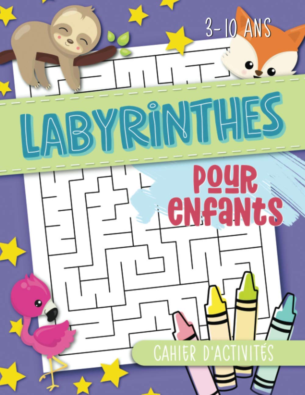 Labyrinthes pour enfants : cahier d'activités : 3-10 ans Tiptoi & Games