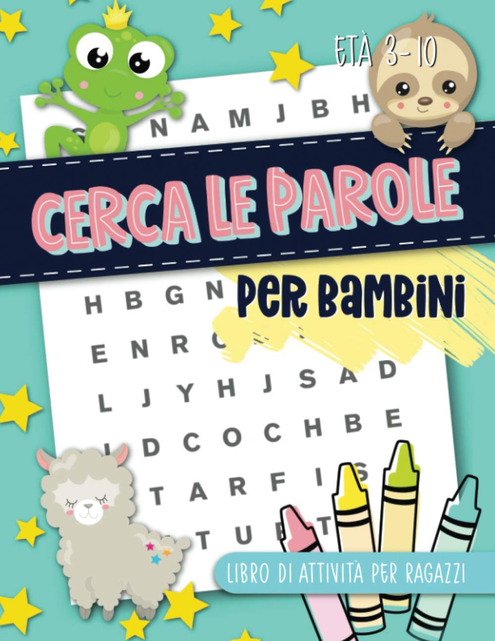 Cerca le parole per bambini: Libro di attività per ragazzi: Età 3-10 book