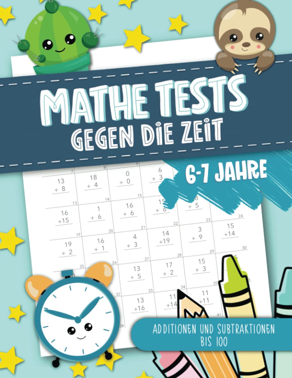 Mathe Tests gegen die Zeit - Additionen und Subtraktionen bis 100 - 6-7 Jahre Tiptoi & Games