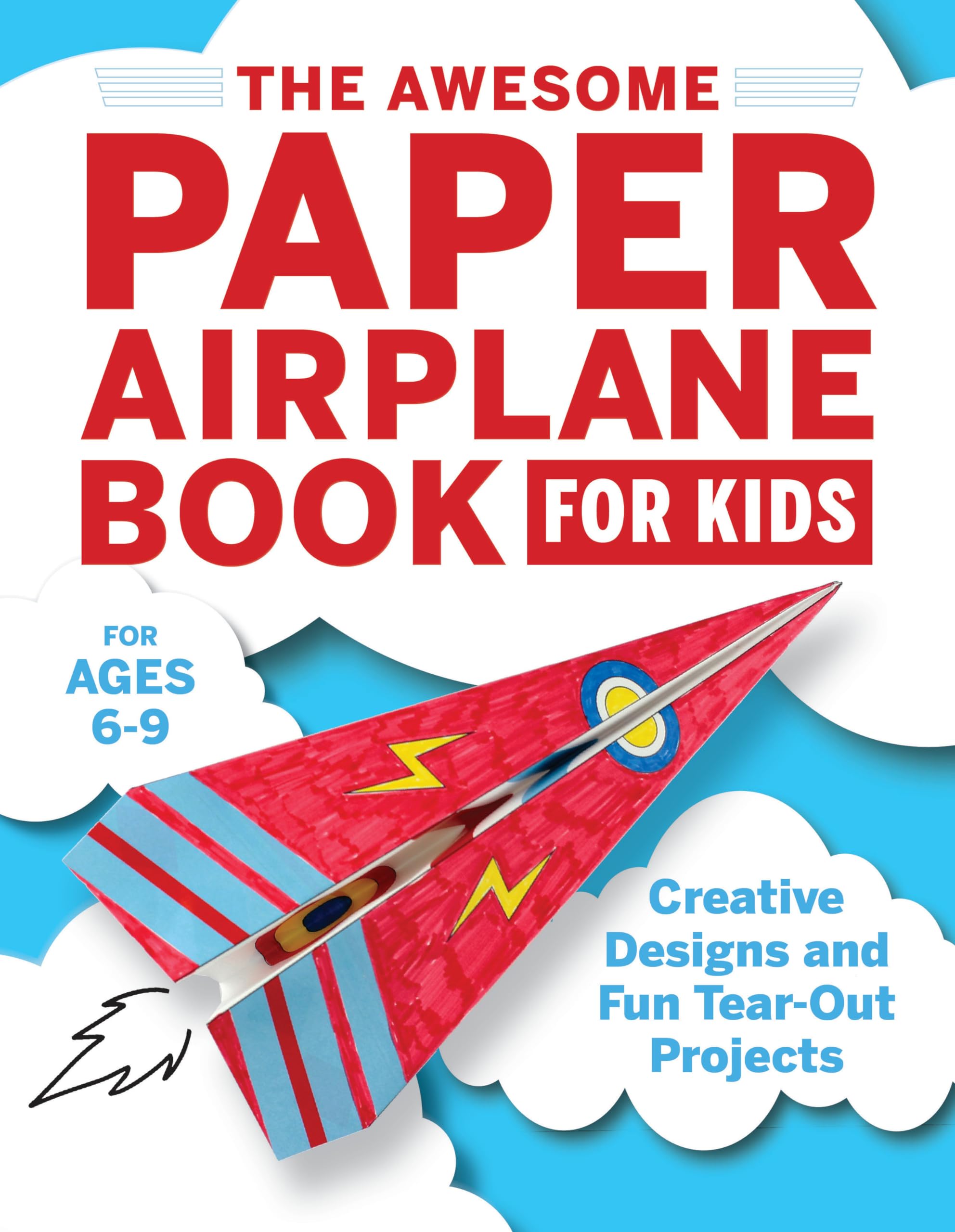 The Awesome Paper Airplane Book for Kids Hobbies & Crafts