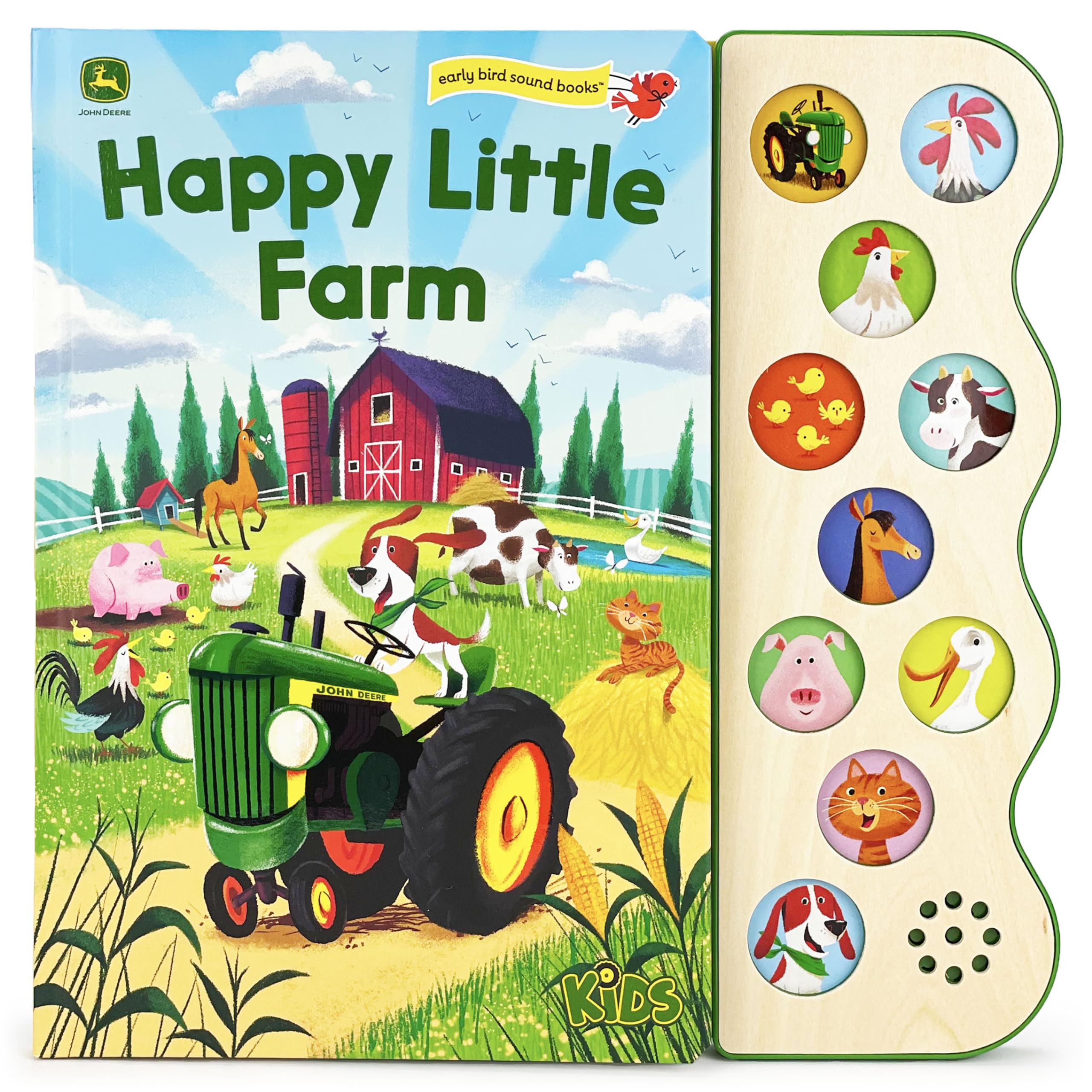Happy Little Farm (John Deere Kids; Early Bird Sound Books) Non-fiction