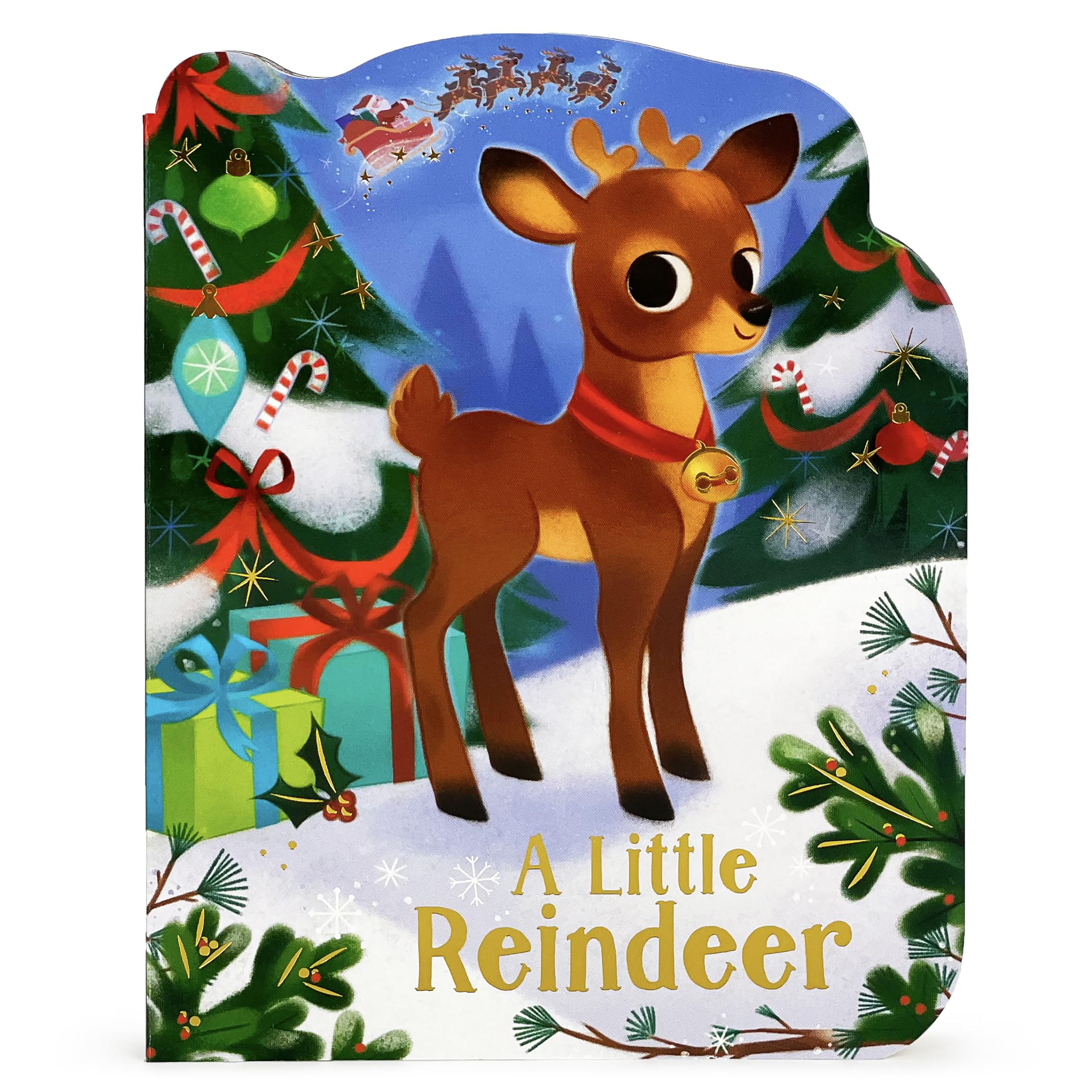 A Little Reindeer (Small Shaped Children's Christmas Board Book) Non-fiction