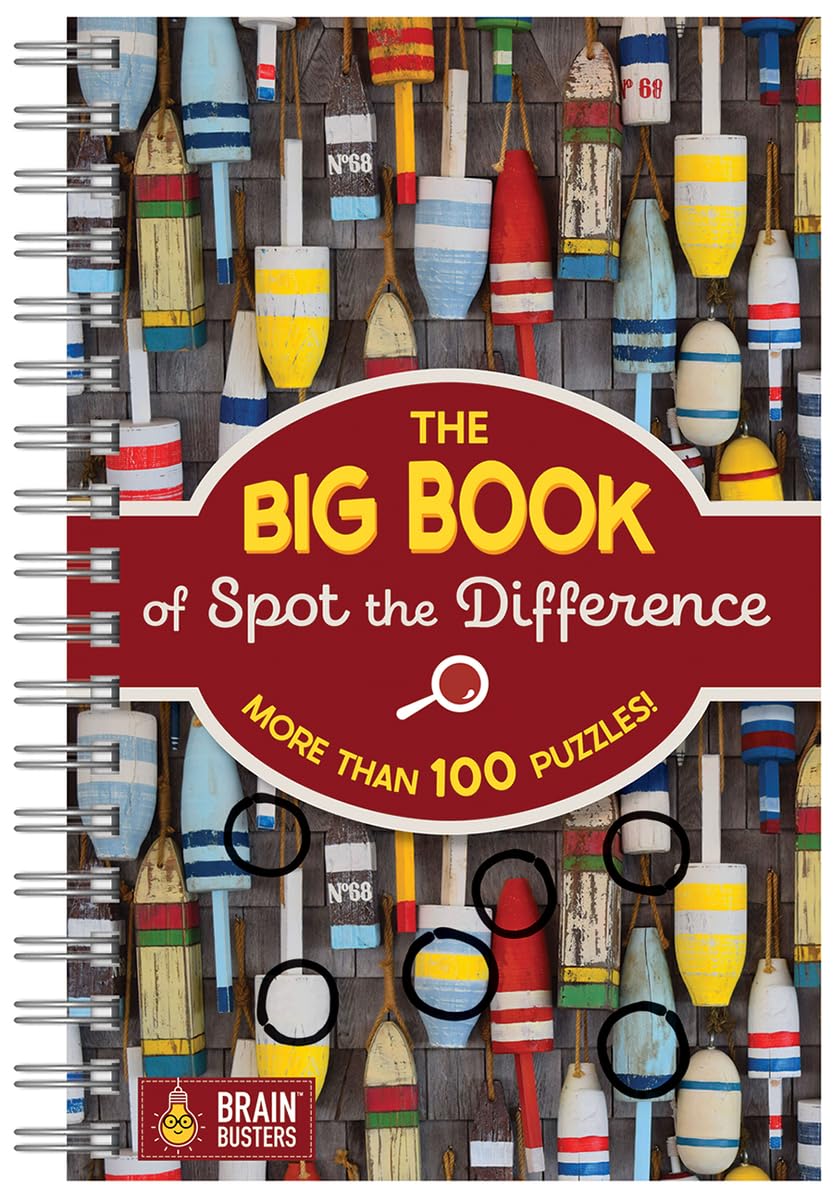 The Big Book of Spot the Difference (Brain Busters) Leisure & Fun