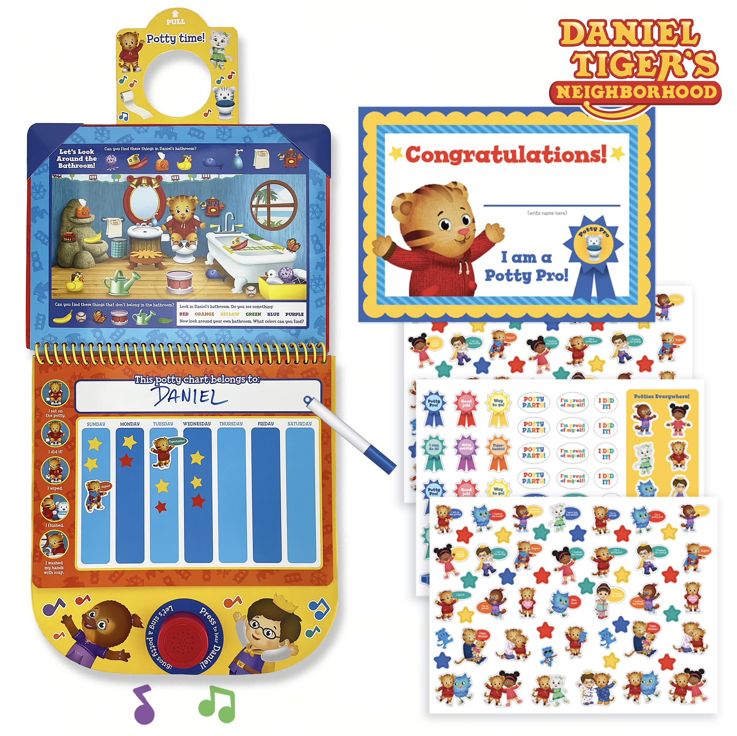 Potty Training Reward Chart (Daniel Tiger's Neighborhood) Novels & Short Stories
