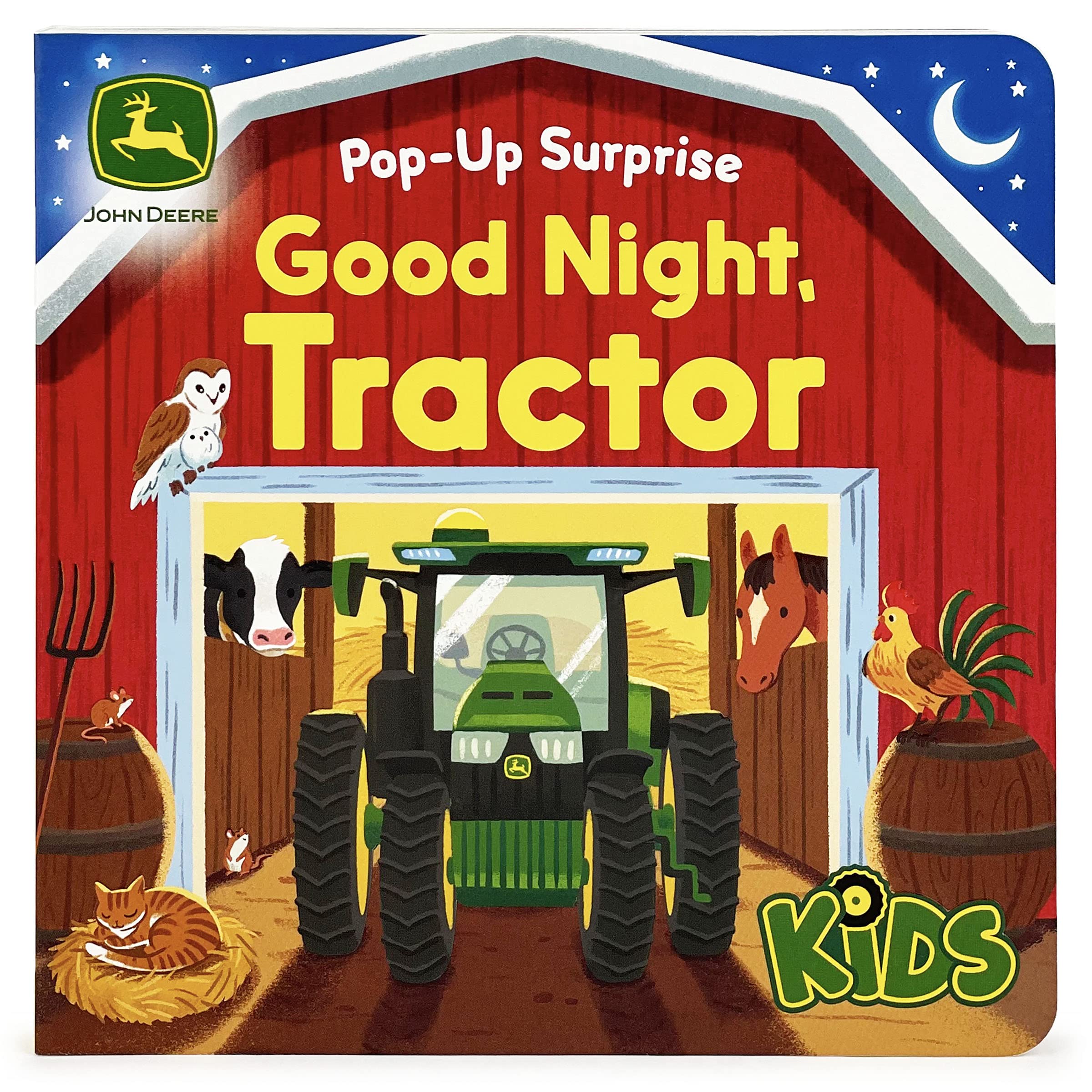 John Deere Kids Pop-Up Surprise Good Night, Tractor Non-fiction
