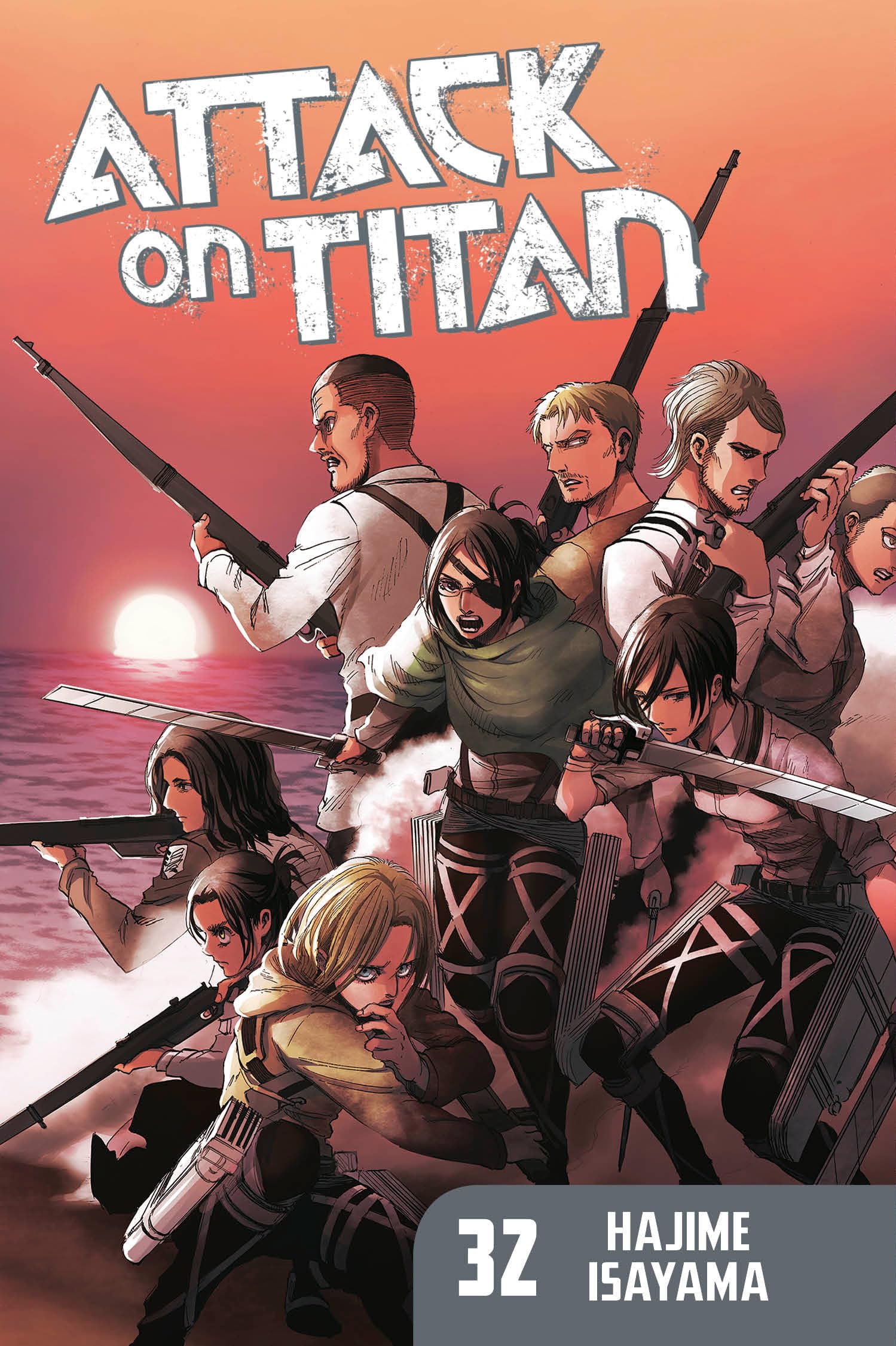 Attack on Titan 32 Cartoons