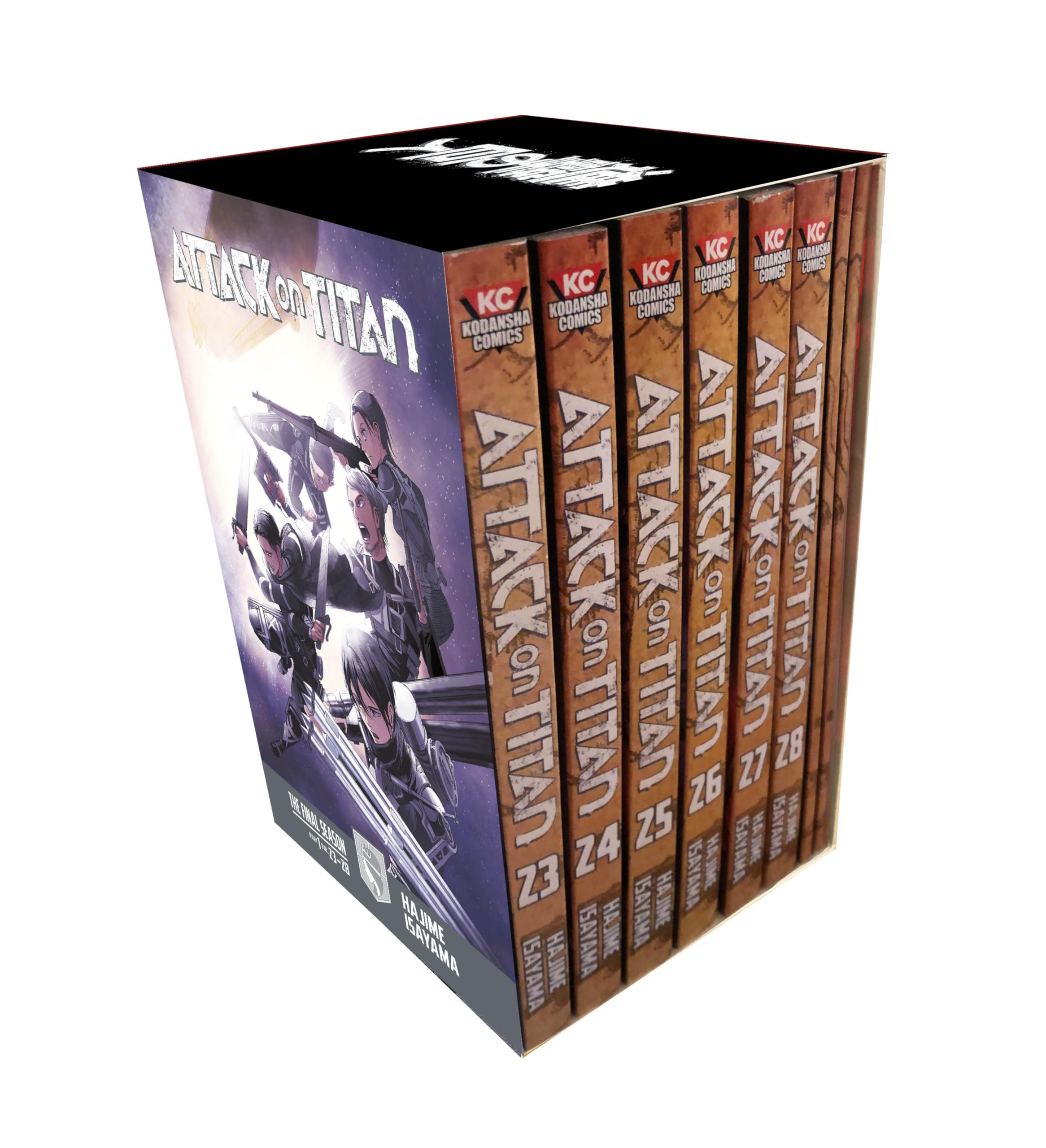 Attack on Titan The Final Season Part 1 Manga Box Set (Attack on Titan Manga Box Sets, Band 6) Contemporary literature