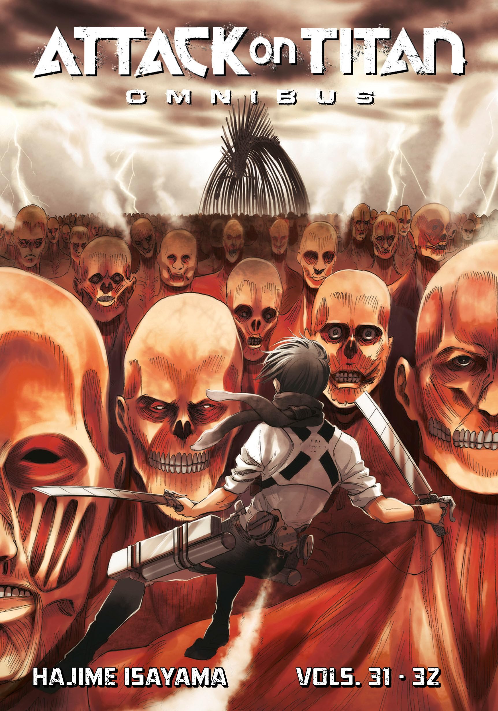 Attack on Titan Omnibus 11 (Vol. 31-32) Dark Fantasy