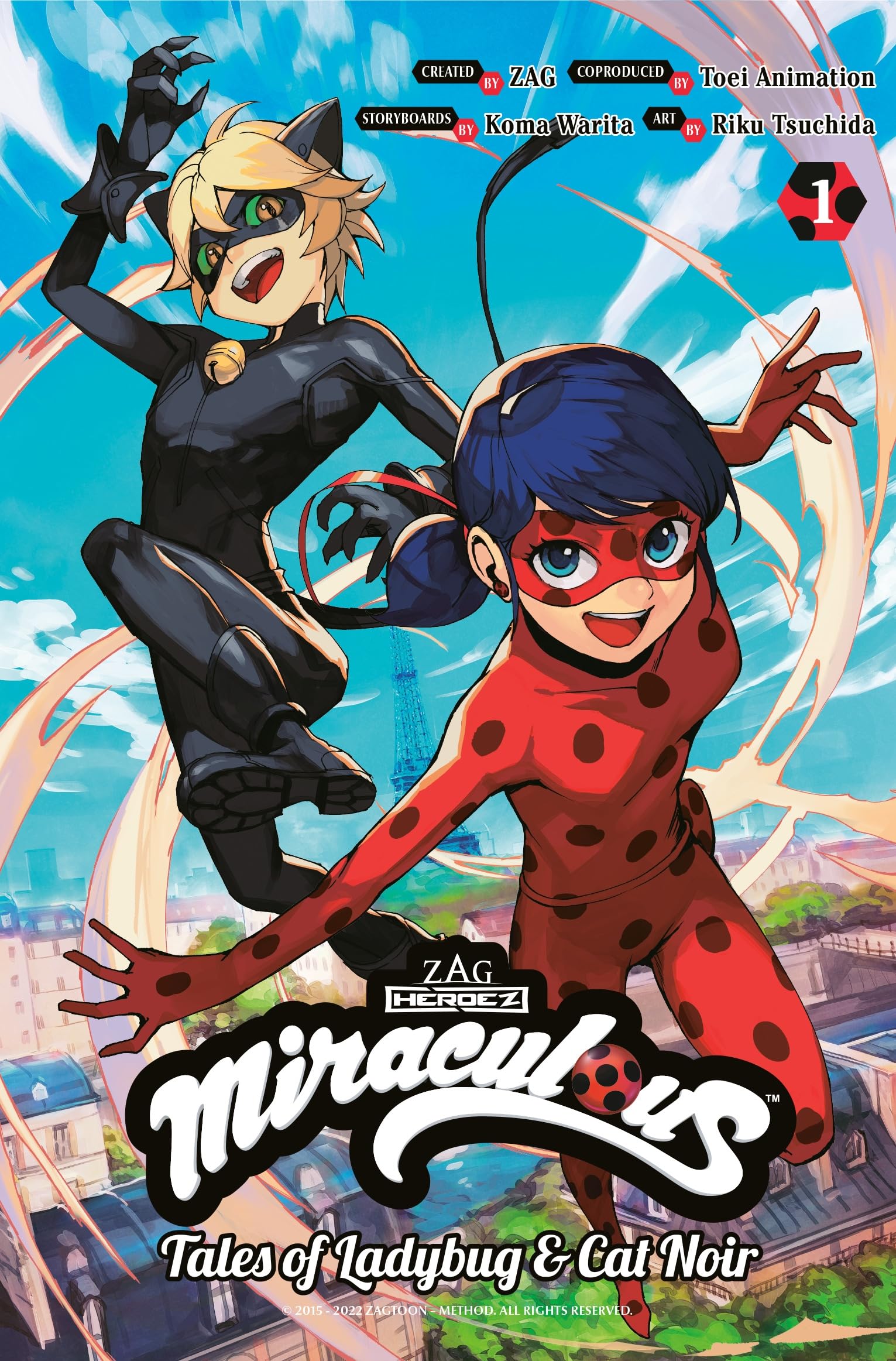 Miraculous: Tales of Ladybug & Cat Noir (Manga) 1 Action & Adventure