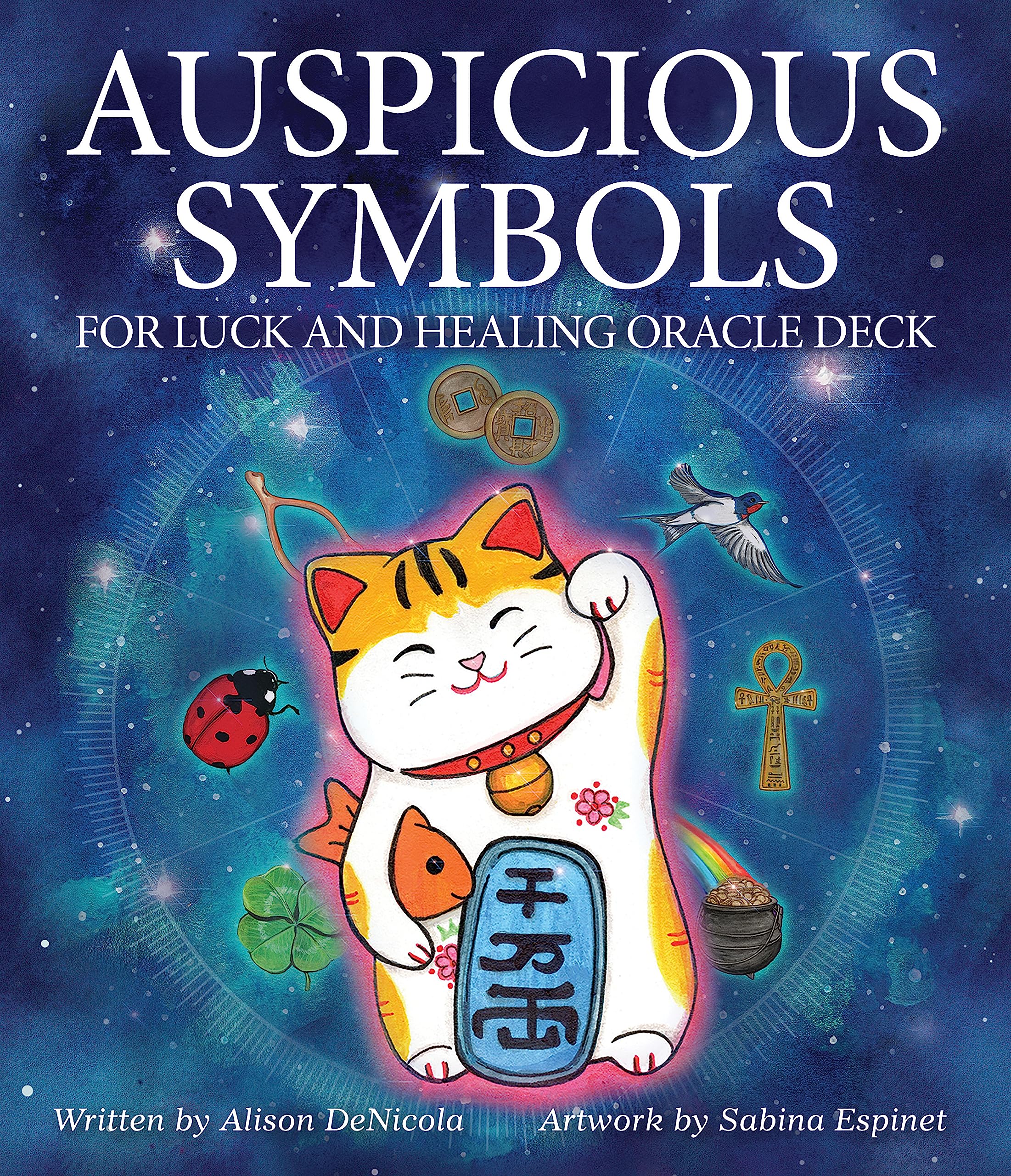 Auspicious Symbols for Luck and Healing Oracle Deck Religion & Esotericism