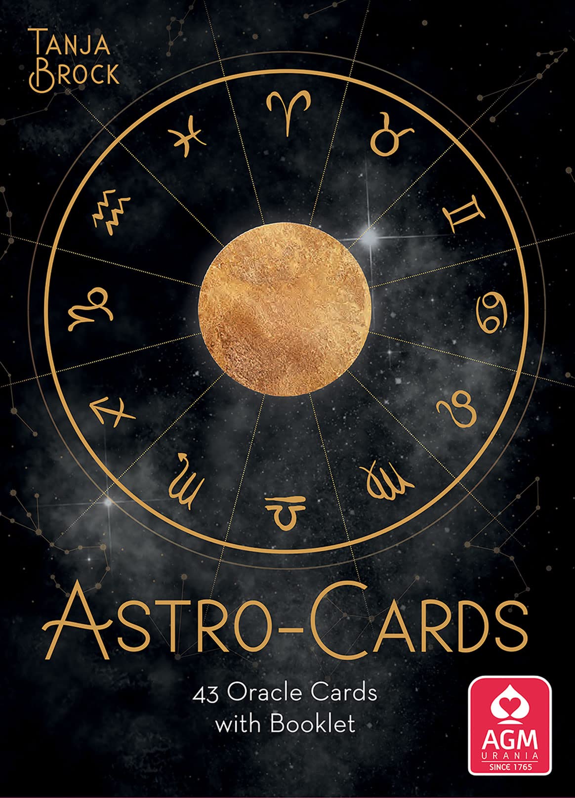 Astro-Cards Oracle Deck: 43 Oracle Cards With Booklet Religion & Esotericism
