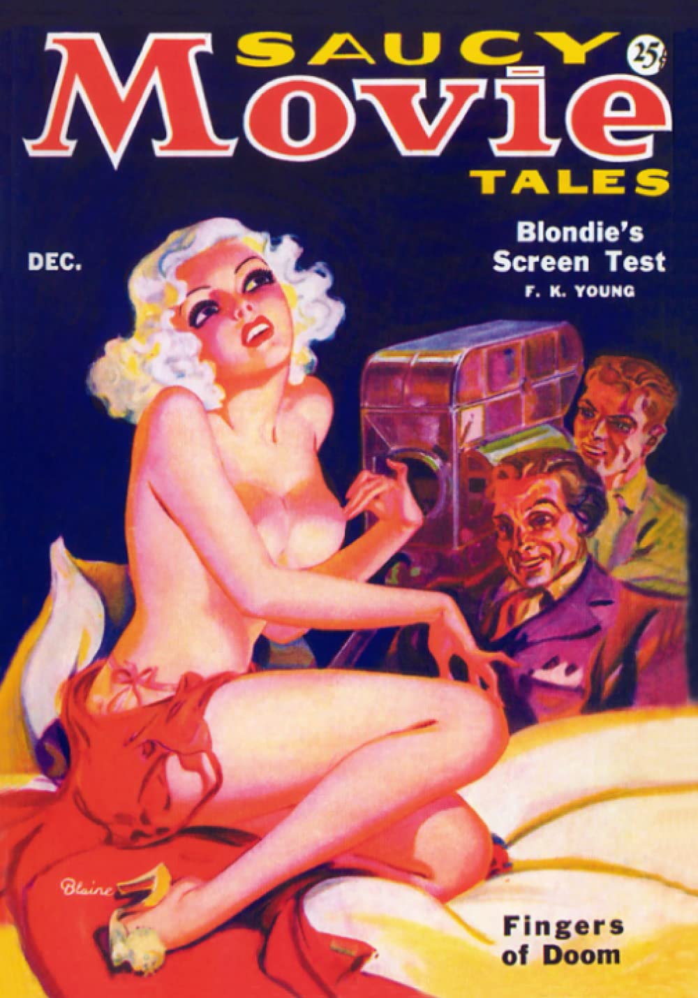 Saucy Movie Tales, December 1935 Eroticism