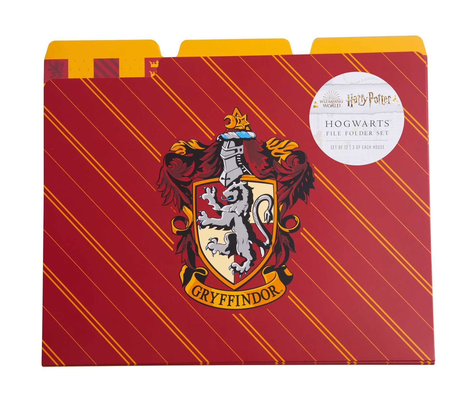 Harry Potter: Hogwarts Houses File Folder Set (Set of 12) Film, Art & Culture