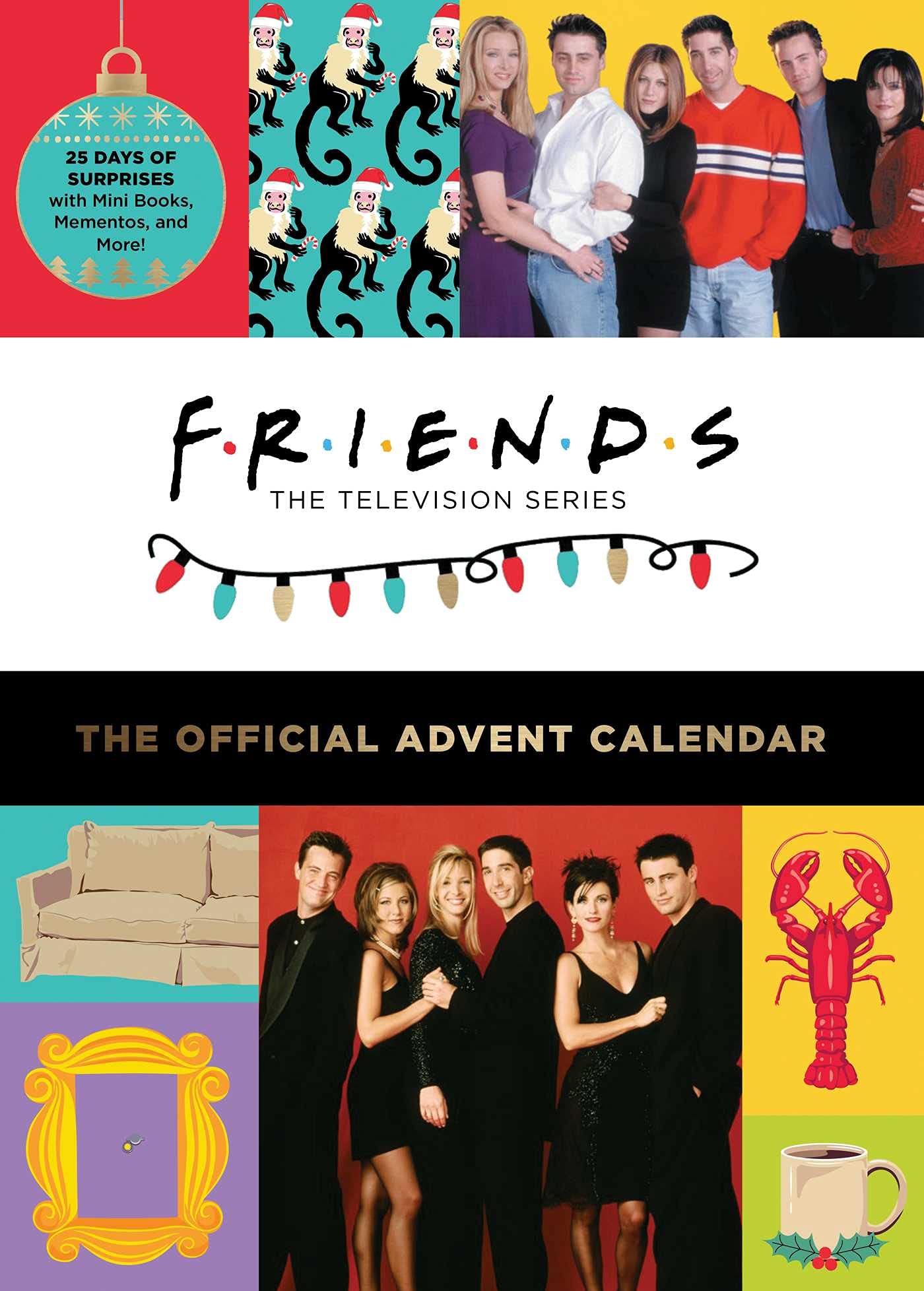 Friends: The Official Advent Calendar, Volume 2: 25 days of surprises with Mini books, Mementos and more Film, Art & Culture