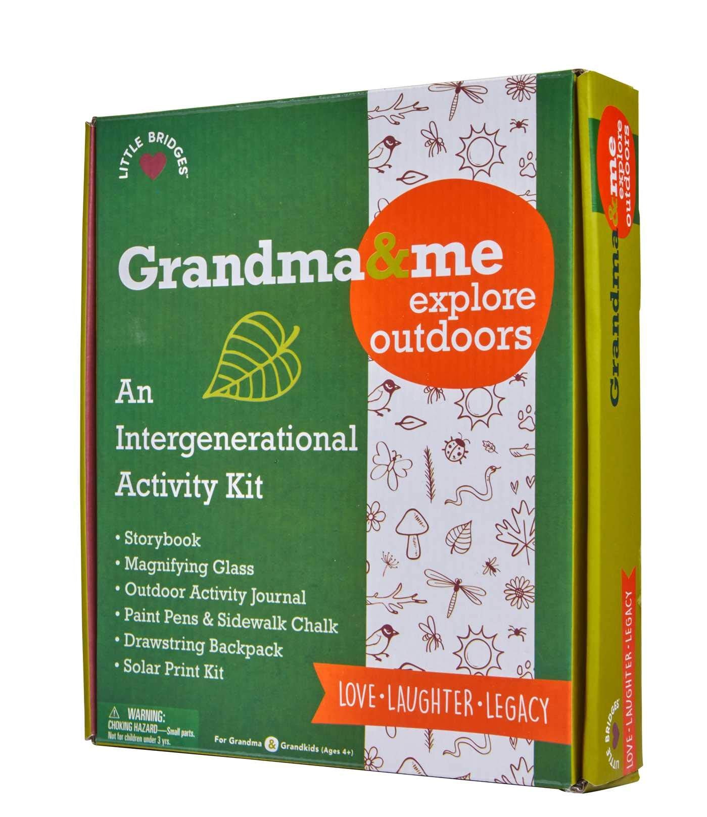 Grandma and Me: Explore Outdoors Activity Kit: (Gifts for Grandkids, Kids Activity Kits, Outdoor Activities for Kids) Parents & Children