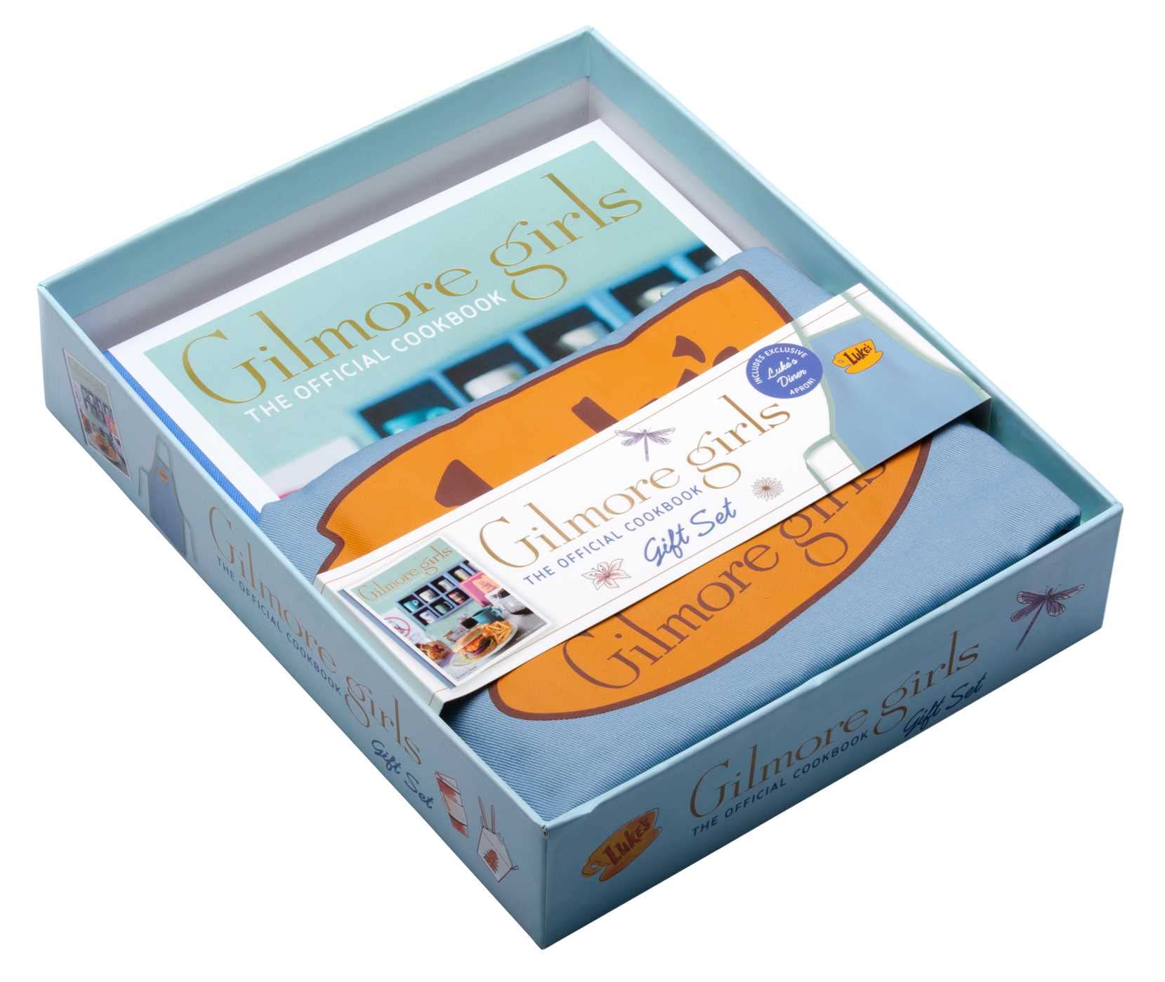 Gilmore Girls: The Official Cookbook and Apron Gift Set Film, Art & Culture