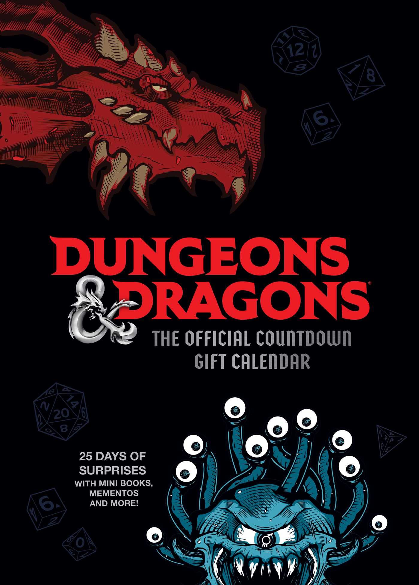 Dungeons & Dragons: The Official Countdown Gift Calendar: 25 Days of Mini Books, Mementos, and More! Film, Art & Culture