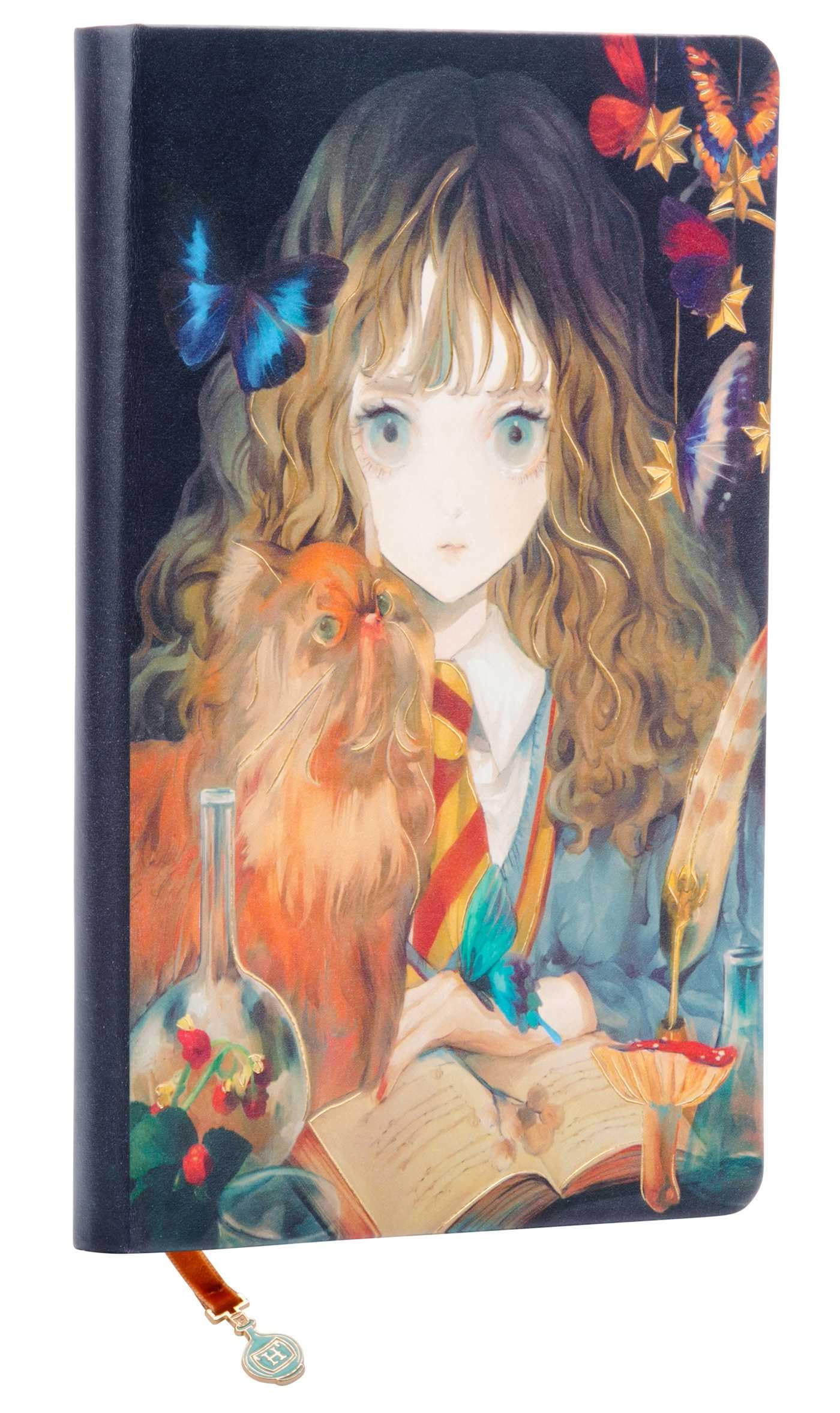 Harry Potter: Hermione Granger Journal with Ribbon Charm Film, Art & Culture