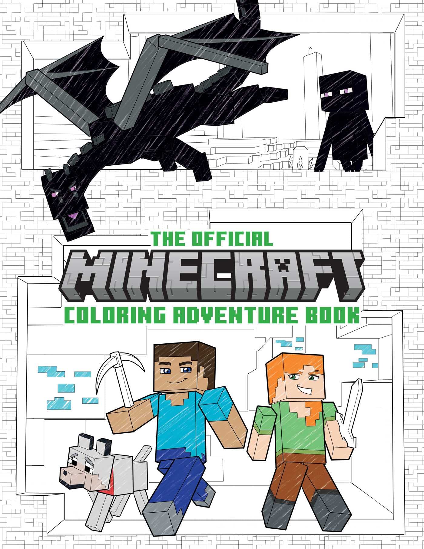 The Official Minecraft Coloring Adventures Book: Create, Explore, Color!: For Young Artists and Kids 5-10 (Gaming) Computer Science