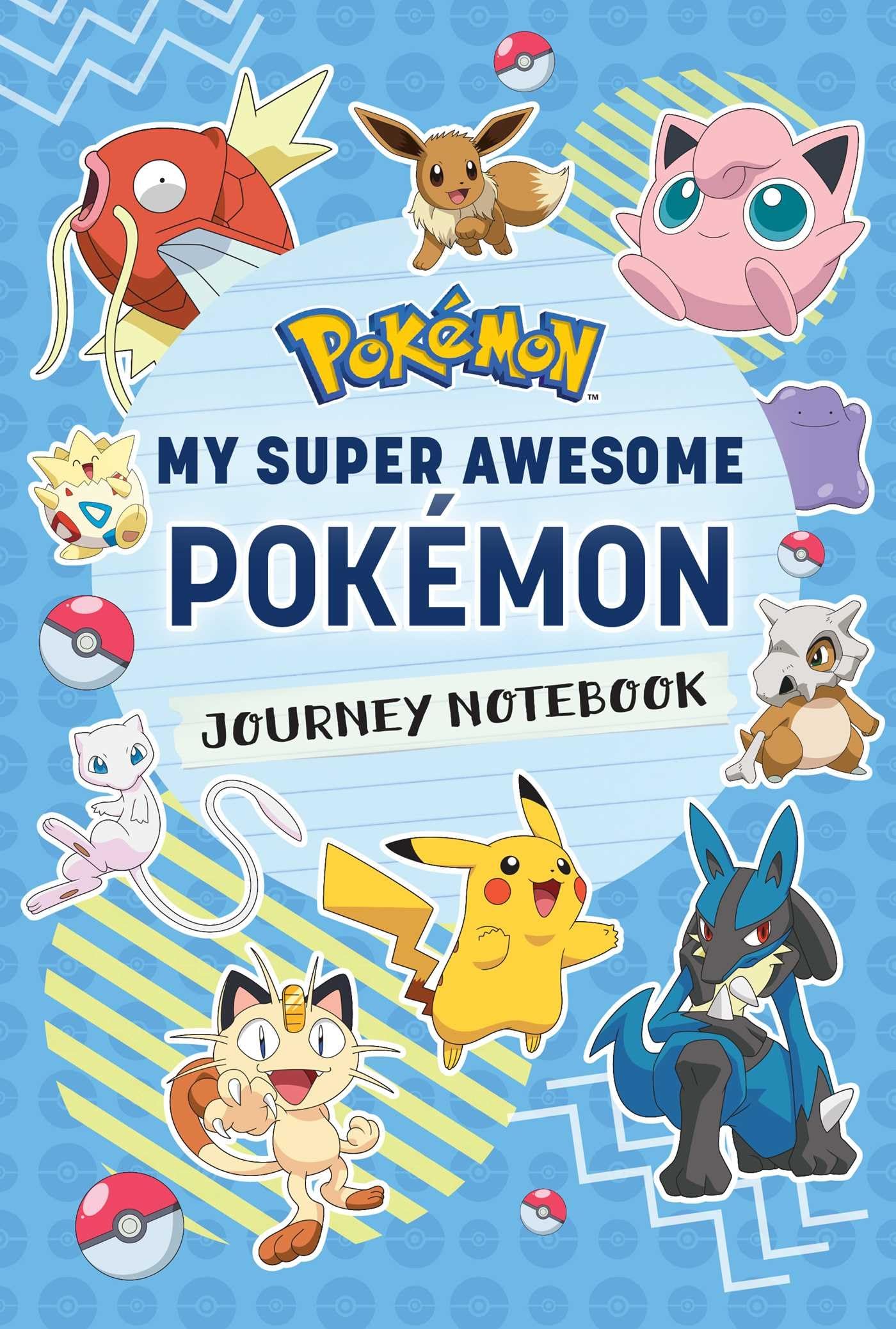 Pokémon My Super Awesome Pokémon Journey Notebook: My Super Awesome Pokémon Journey (Gaming) Tiptoi & Games