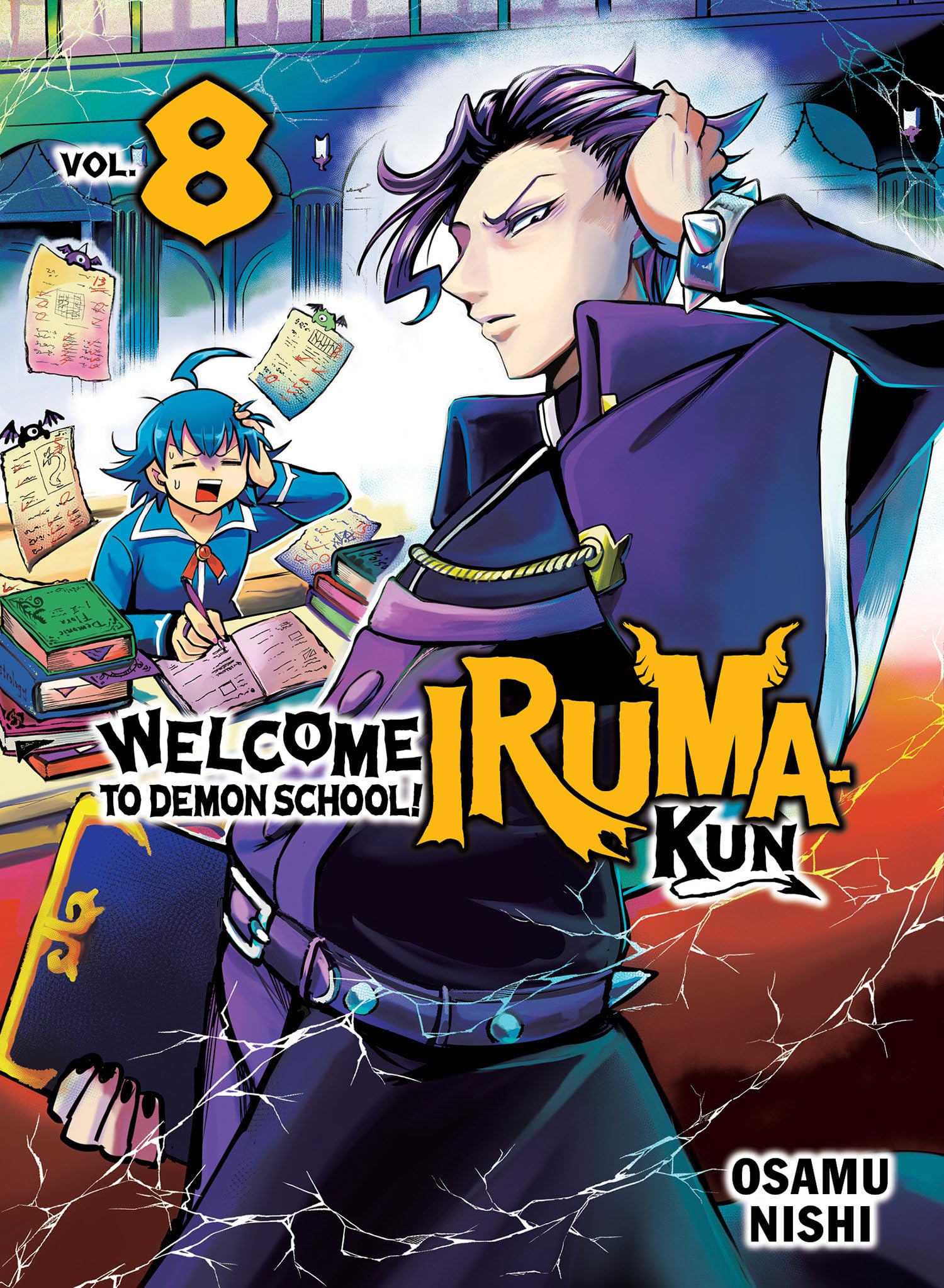 Welcome to Demon School! Iruma-Kun 8 Manga