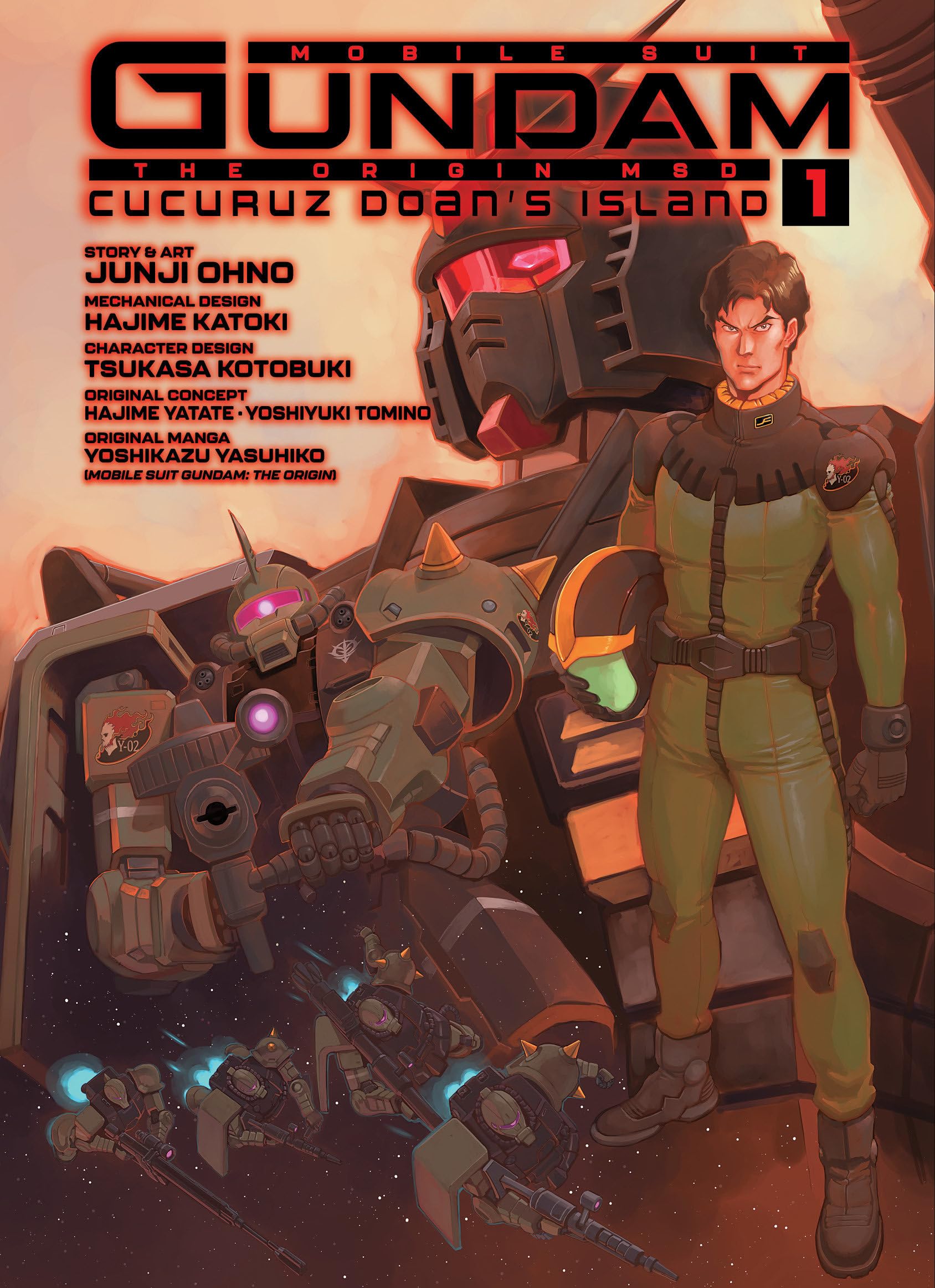 Mobile Suit Gundam The Origin MSD Cucuruz Doan's Island 1 Manga