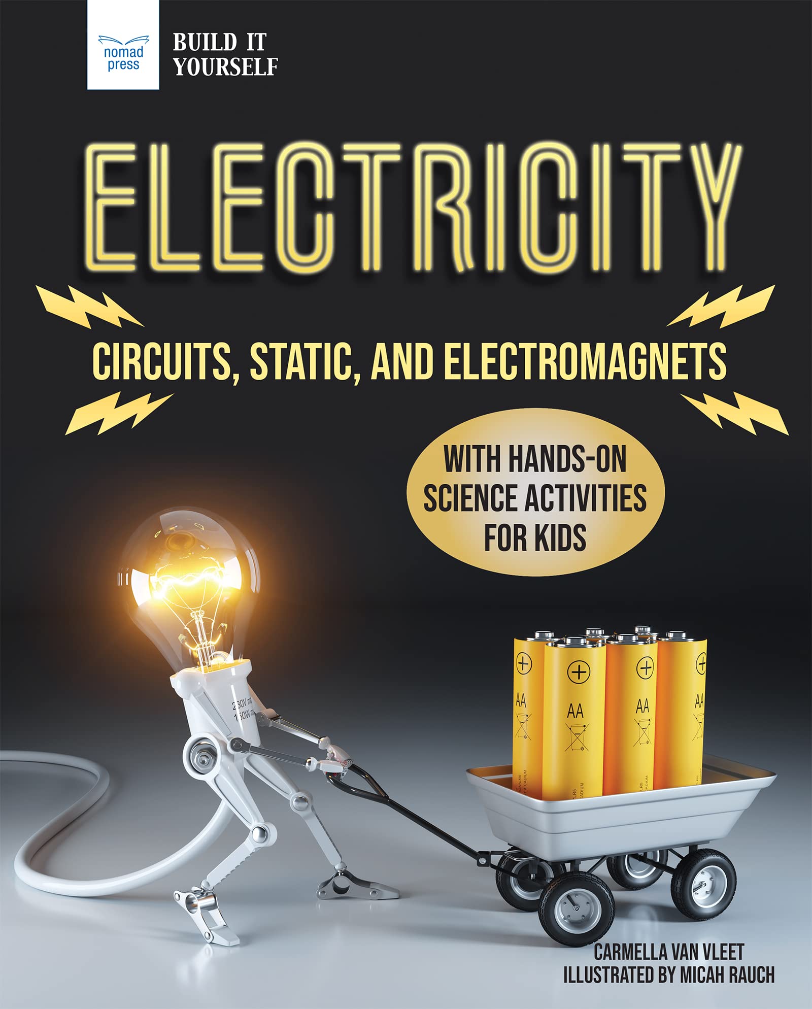 Electricity: Circuits, Static, and Electromagnets With Hands-on Science Activities for Kids (Build It Yourself) Non-fiction