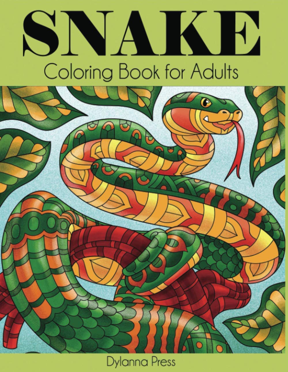 Snake Coloring Book for Adults Hobbies & Crafts