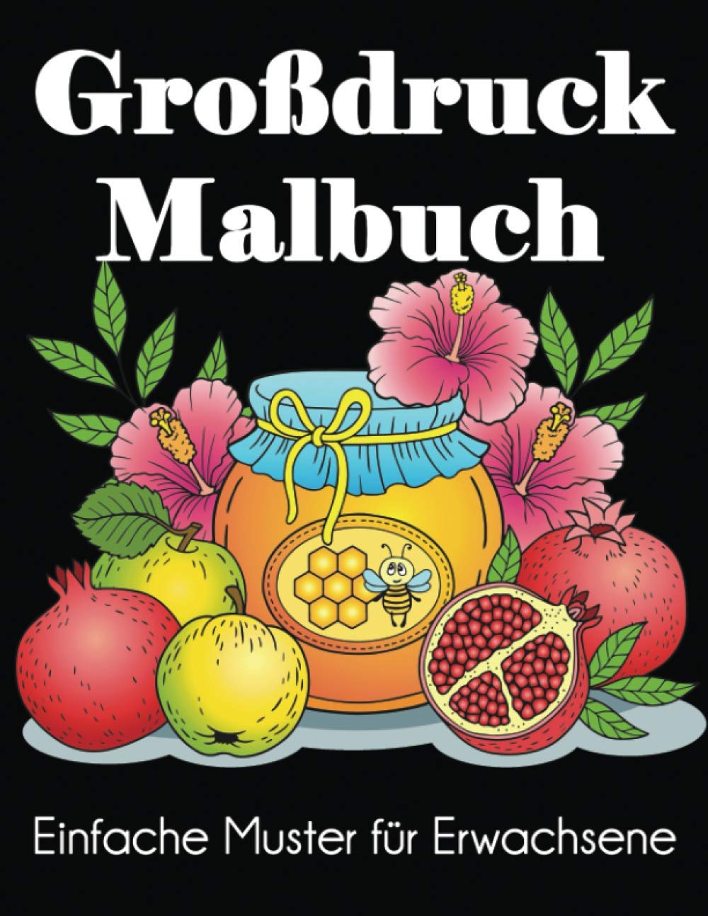 Großdruck Malbuch: Einfache Muster für Erwachsene book