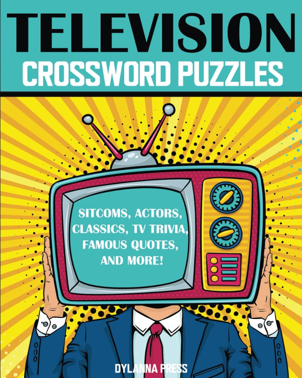 Television Crossword Puzzles: Fun TV Trivia Book Leisure & Fun