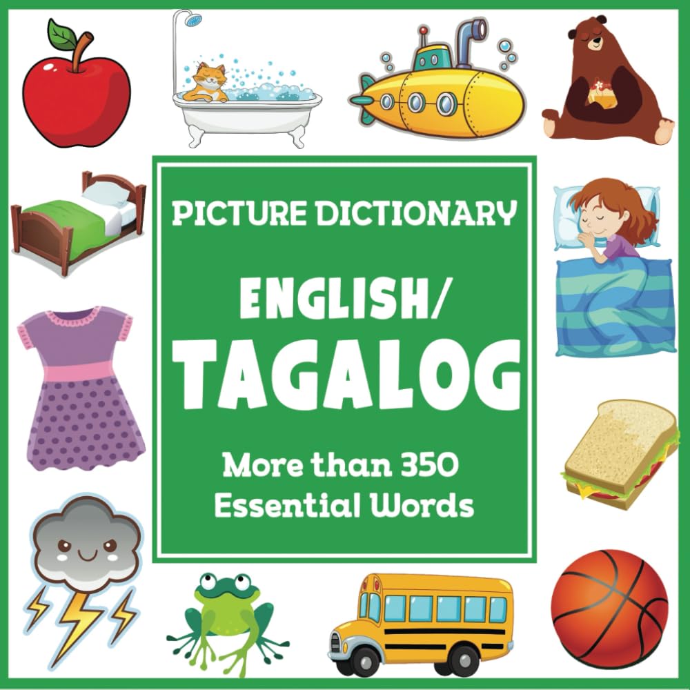 English Tagalog Picture Dictionary Non-fiction