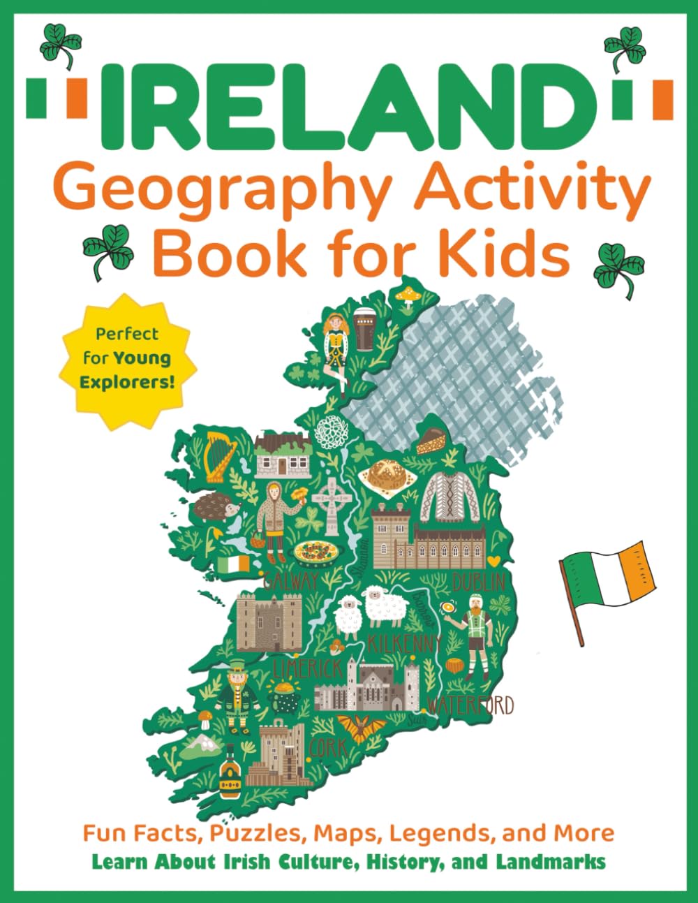 Ireland Geography Activity Book for Kids Non-fiction