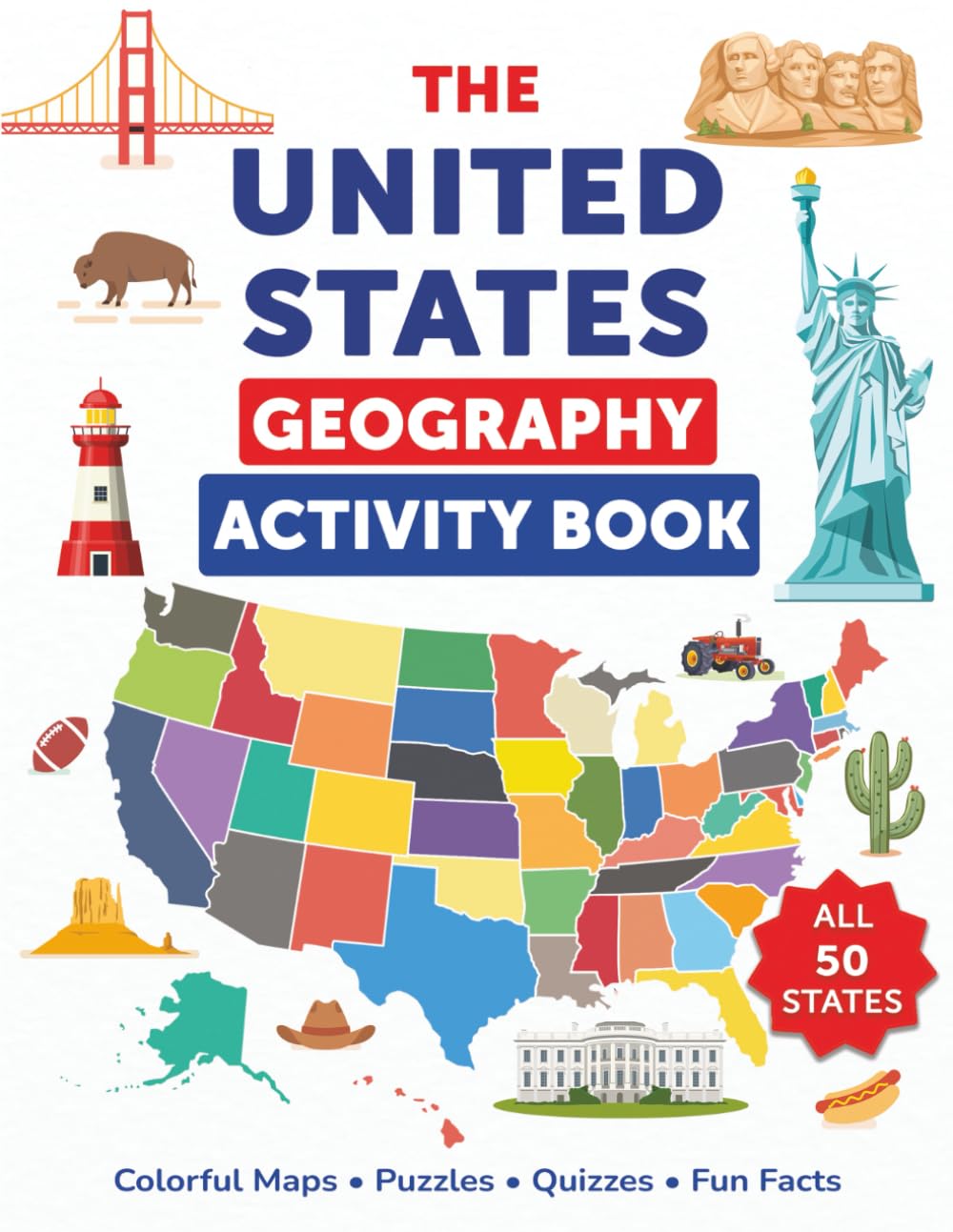 The United States Geography Activity Book Non-fiction