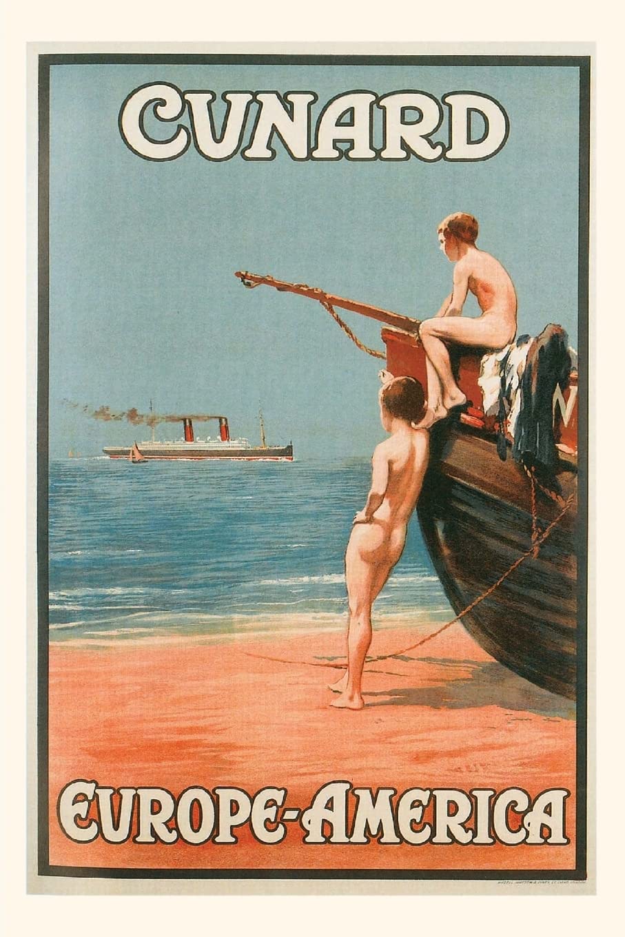 Product Image: VINTAGE JOURNAL BEACH CUNARD L