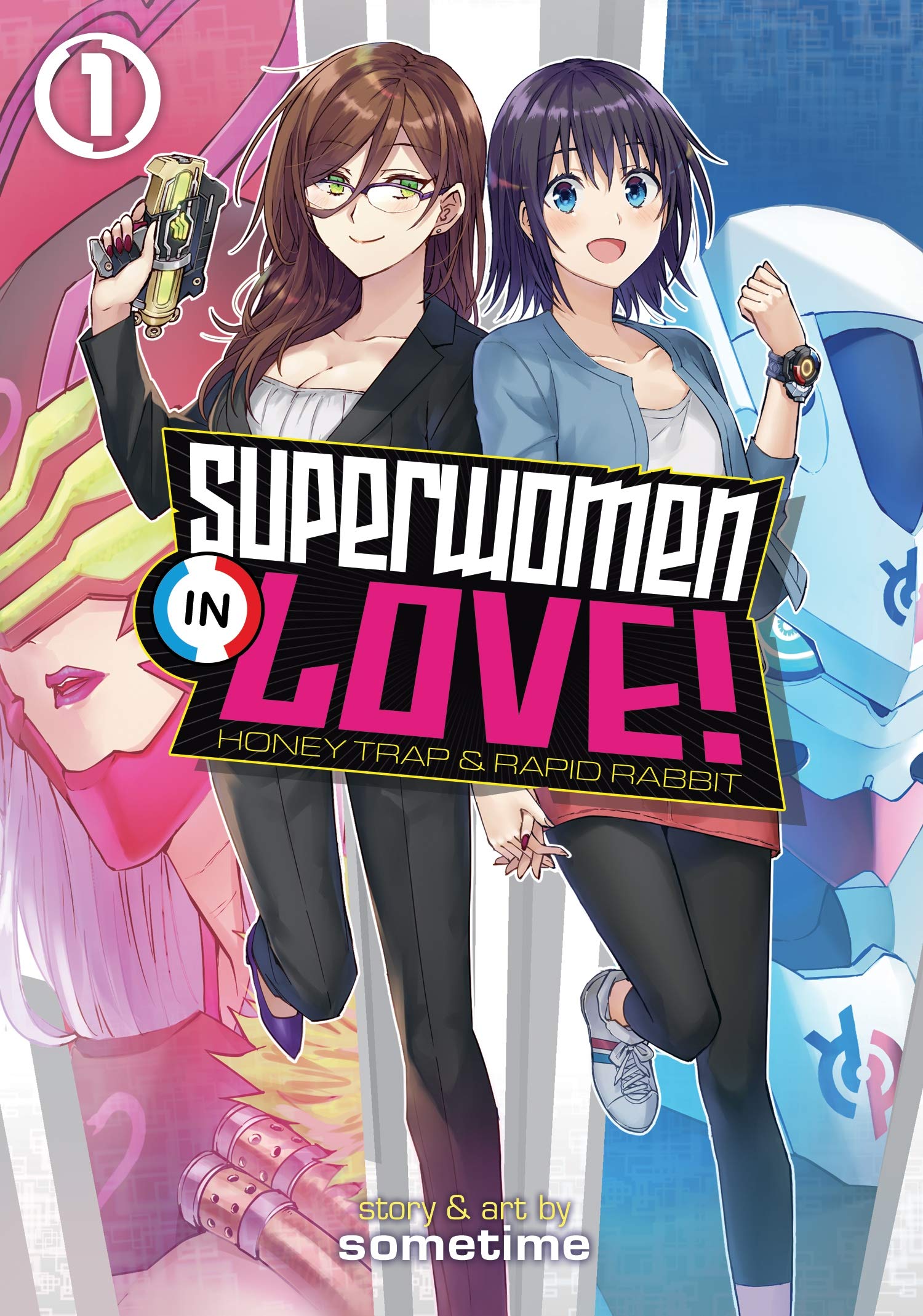 Superwomen in Love! Honey Trap and Rapid Rabbit Vol. 1 Manga
