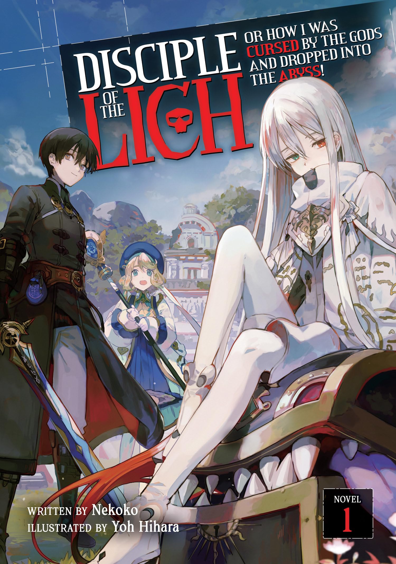 Disciple of the Lich: Or How I Was Cursed by the Gods and Dropped Into the Abyss! (Light Novel) Vol. 1 Action & Adventure